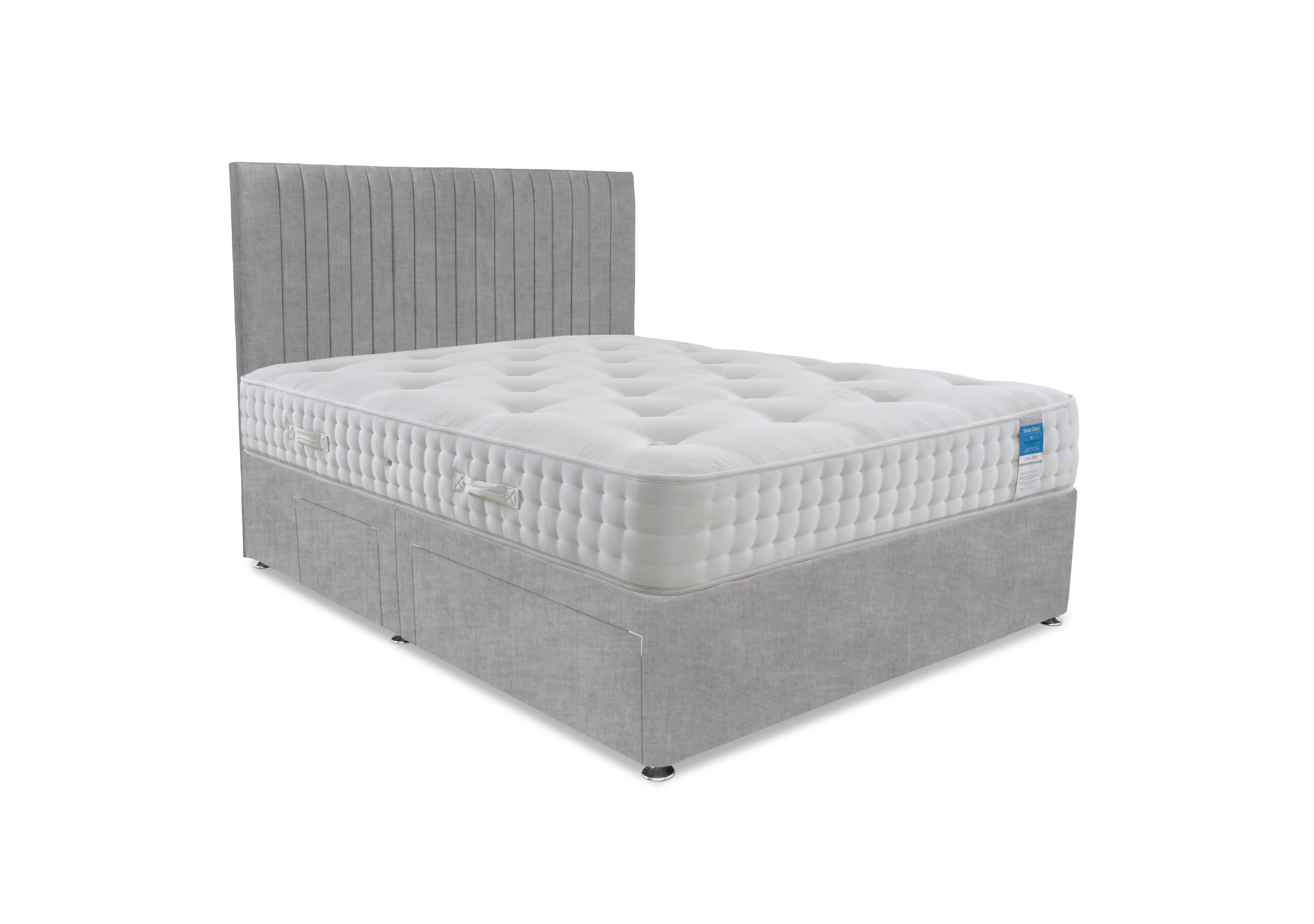 Ortho 2000 Divan Set in Lace Dolphin on Furniture Village