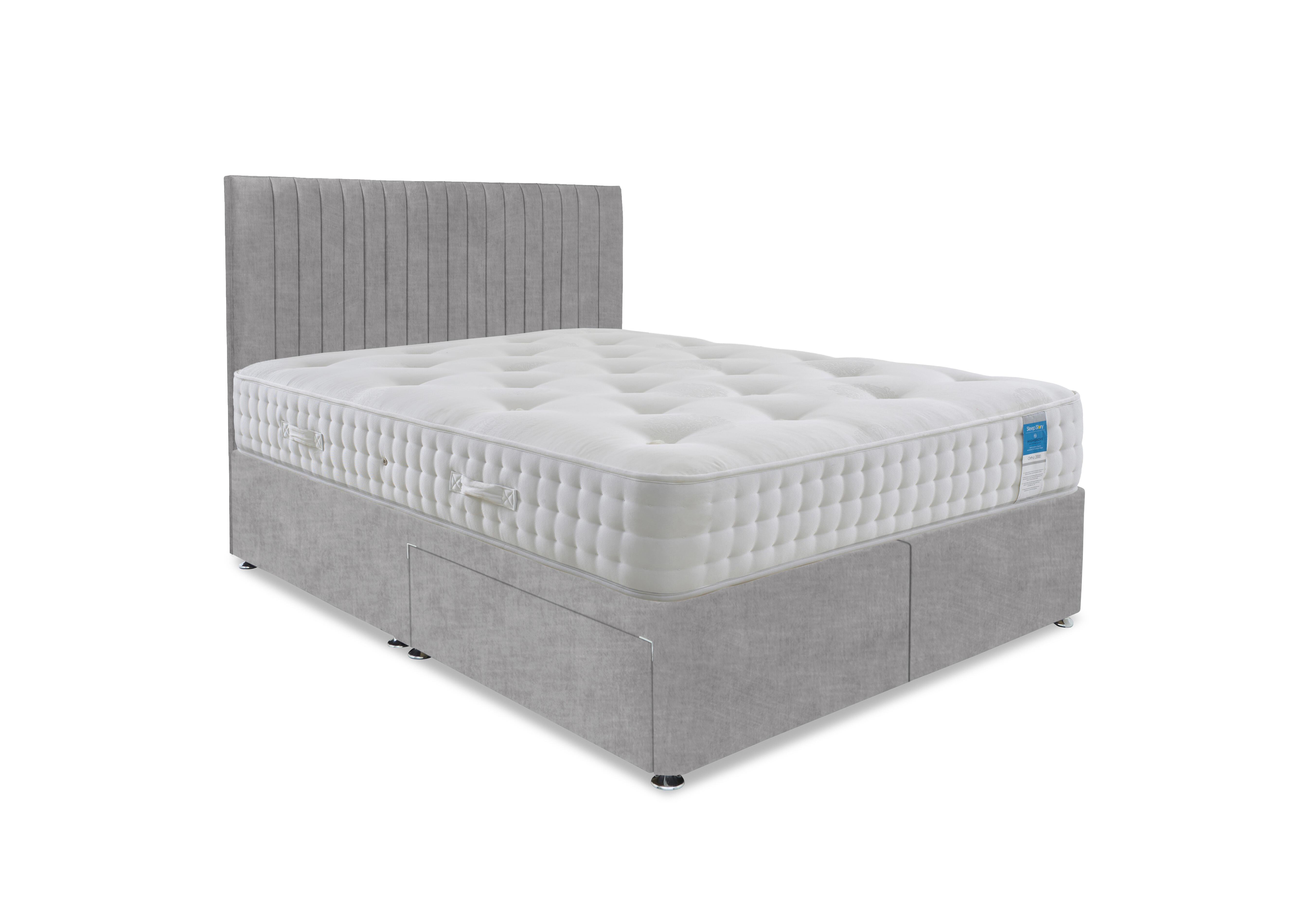 Ortho 2000 Divan Set in Lace Dolphin on Furniture Village