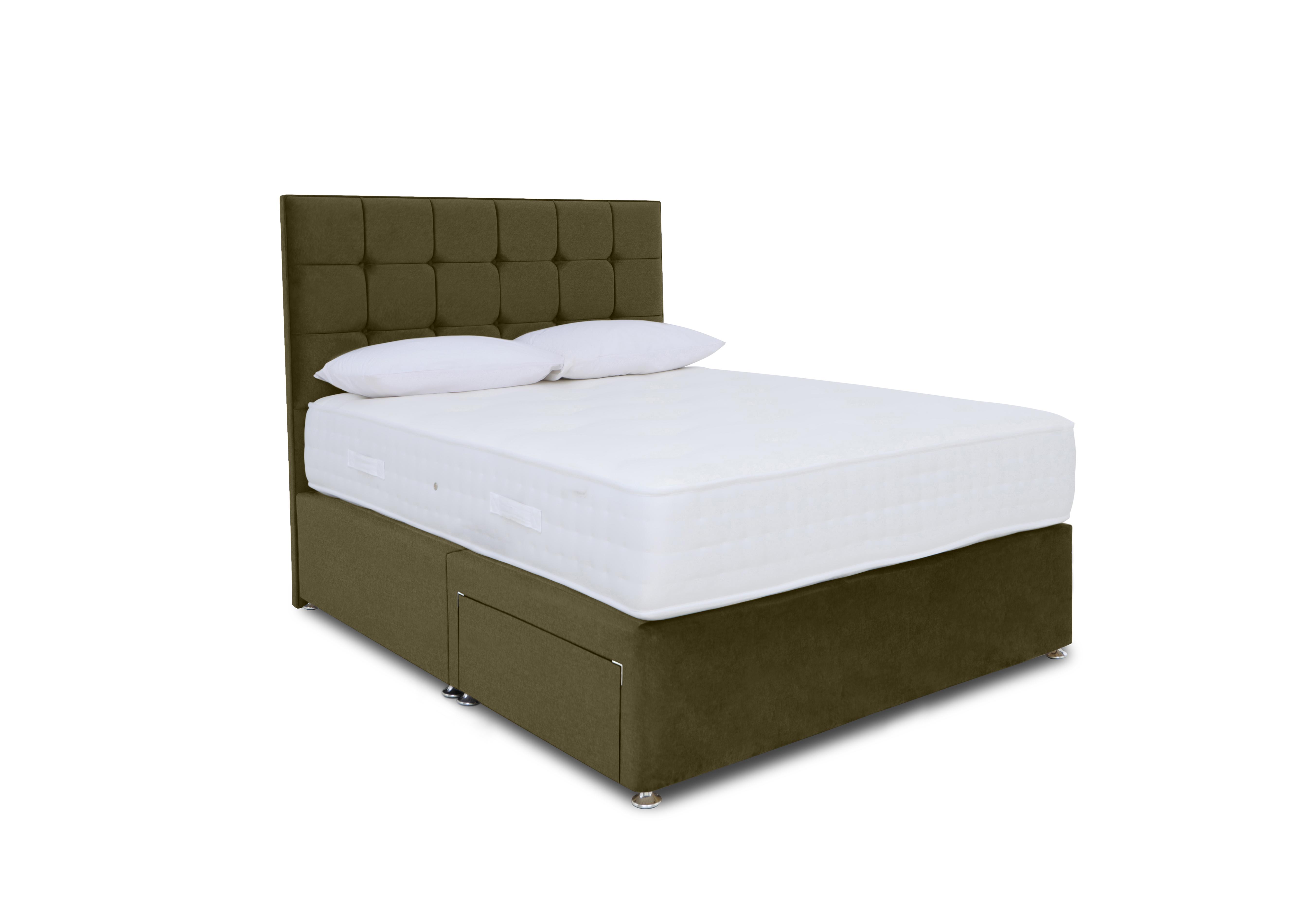Ortho 2000 Divan Set in Milan Khaki on Furniture Village