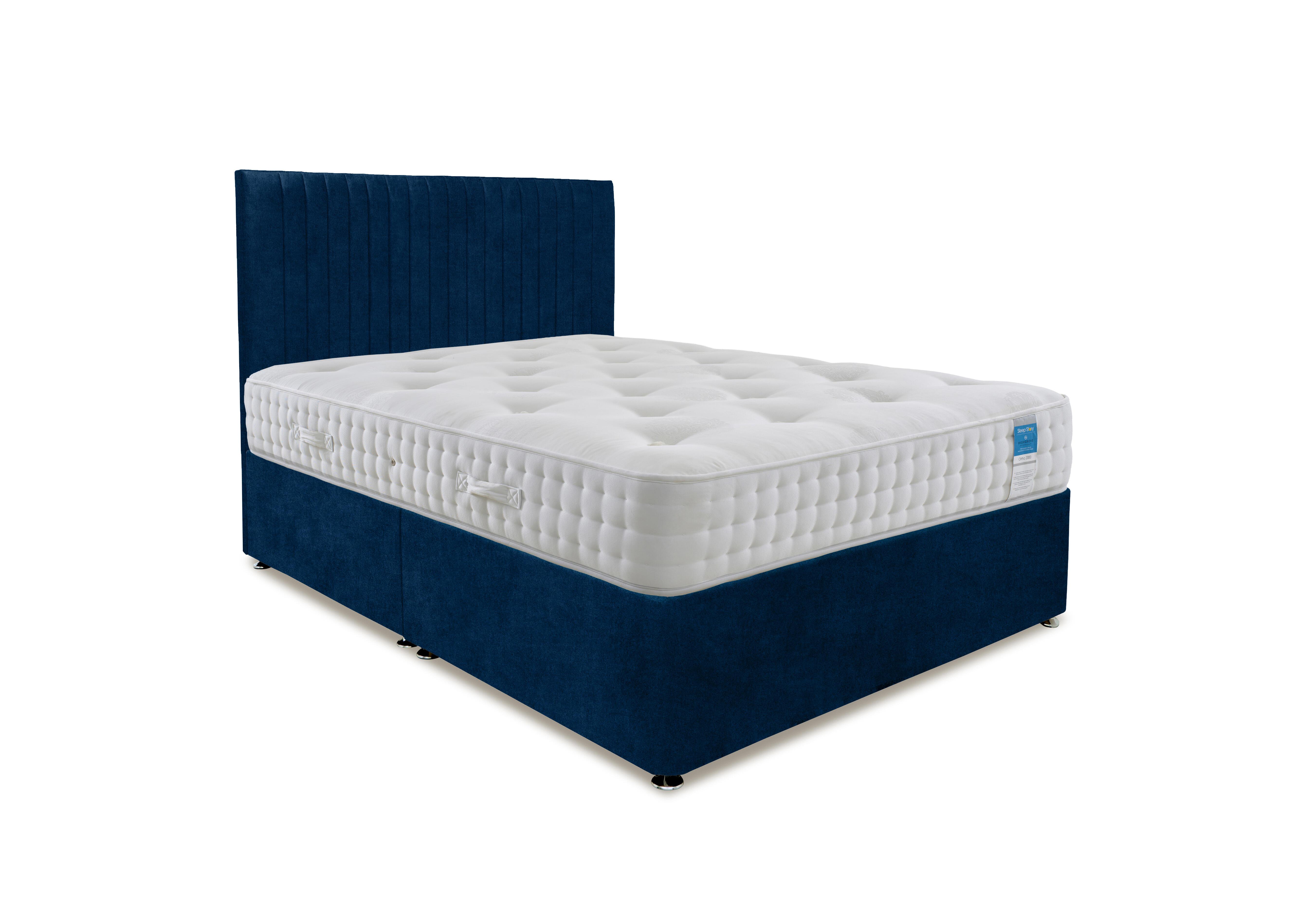 Ortho 2000 Divan Set in Plain Sapphire on Furniture Village