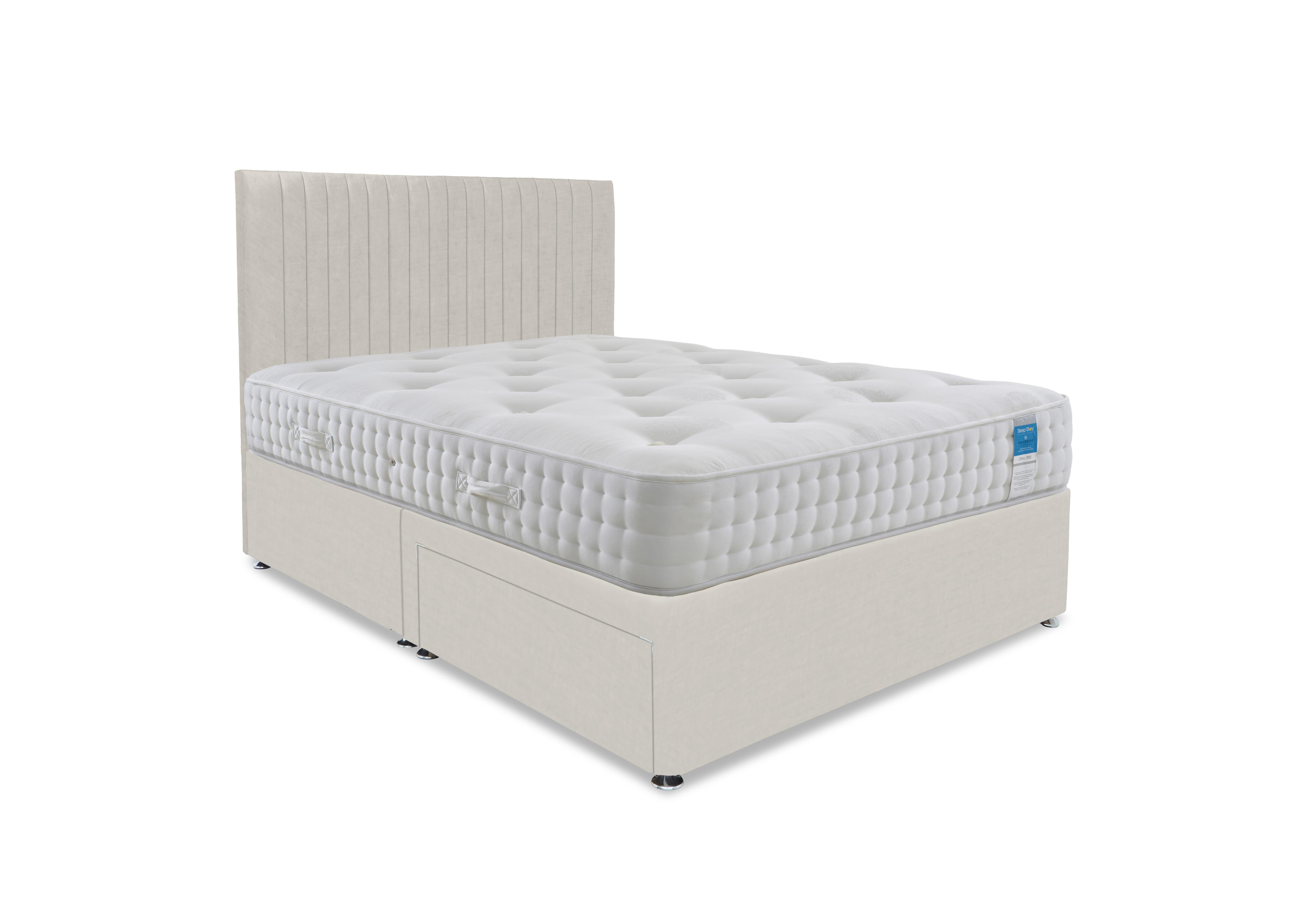 Ortho 2000 Divan Set in Plush Ecru on Furniture Village