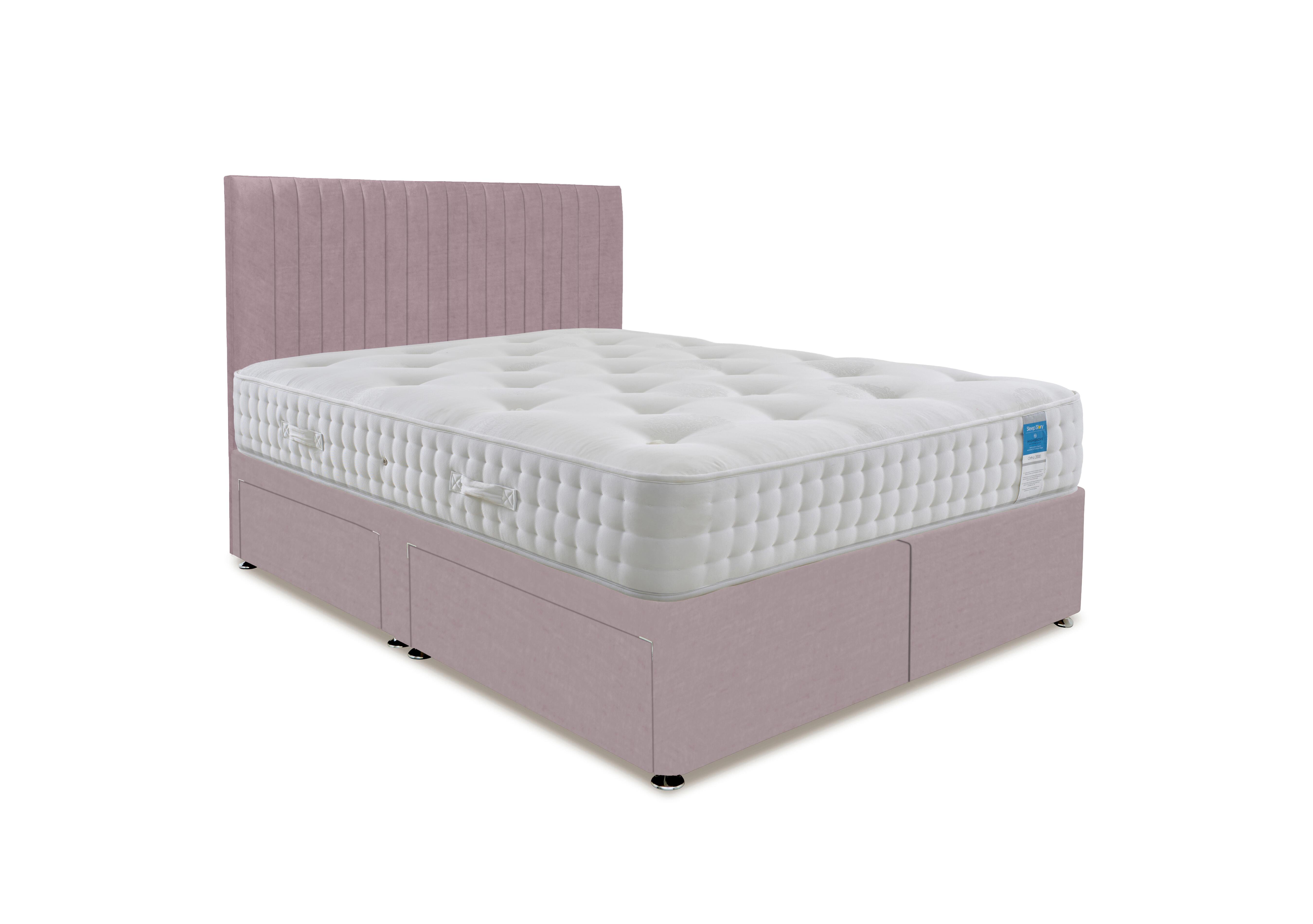 Ortho 2000 Divan Set in Plush Lilac on Furniture Village