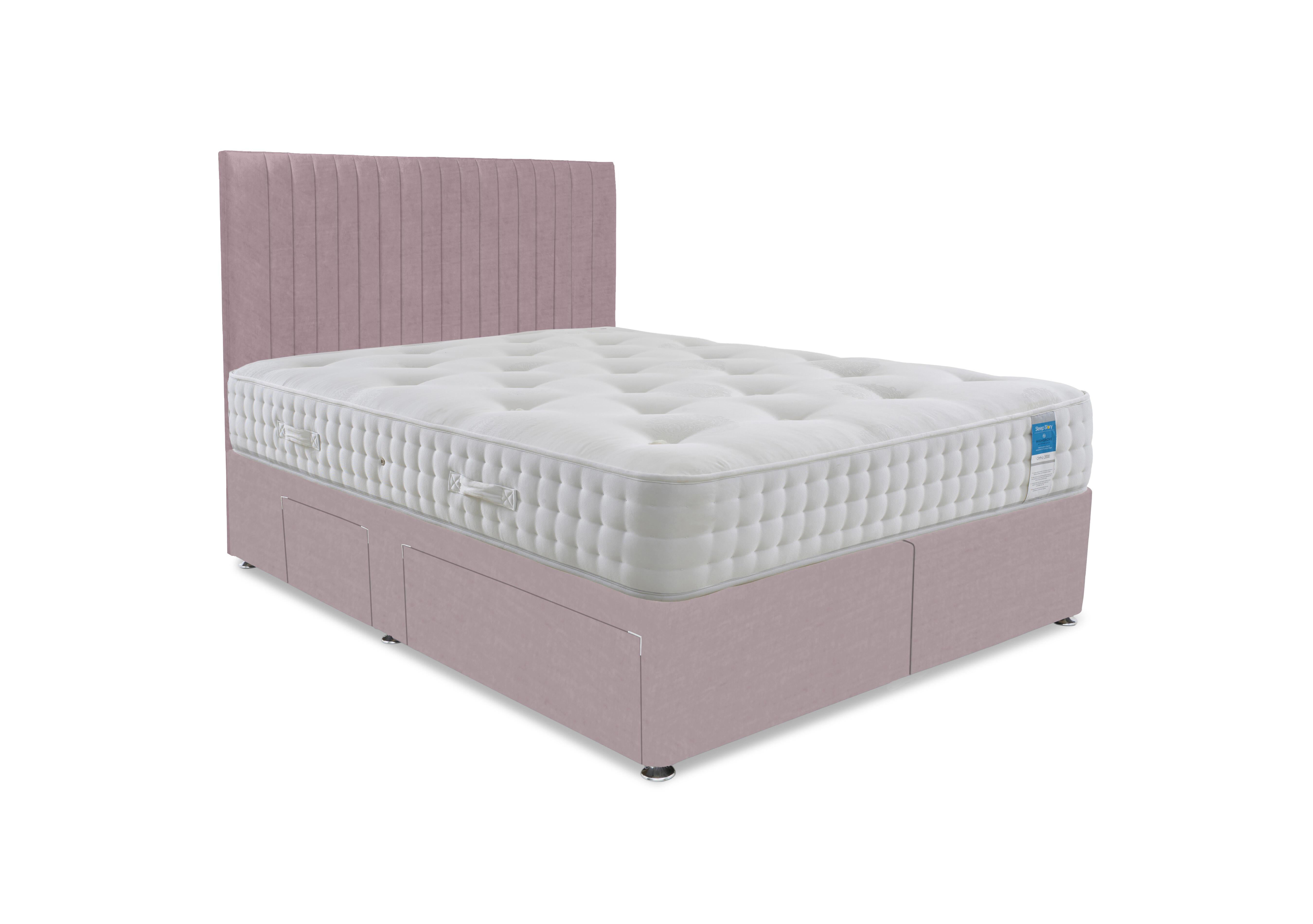 Ortho 2000 Divan Set in Plush Lilac on Furniture Village