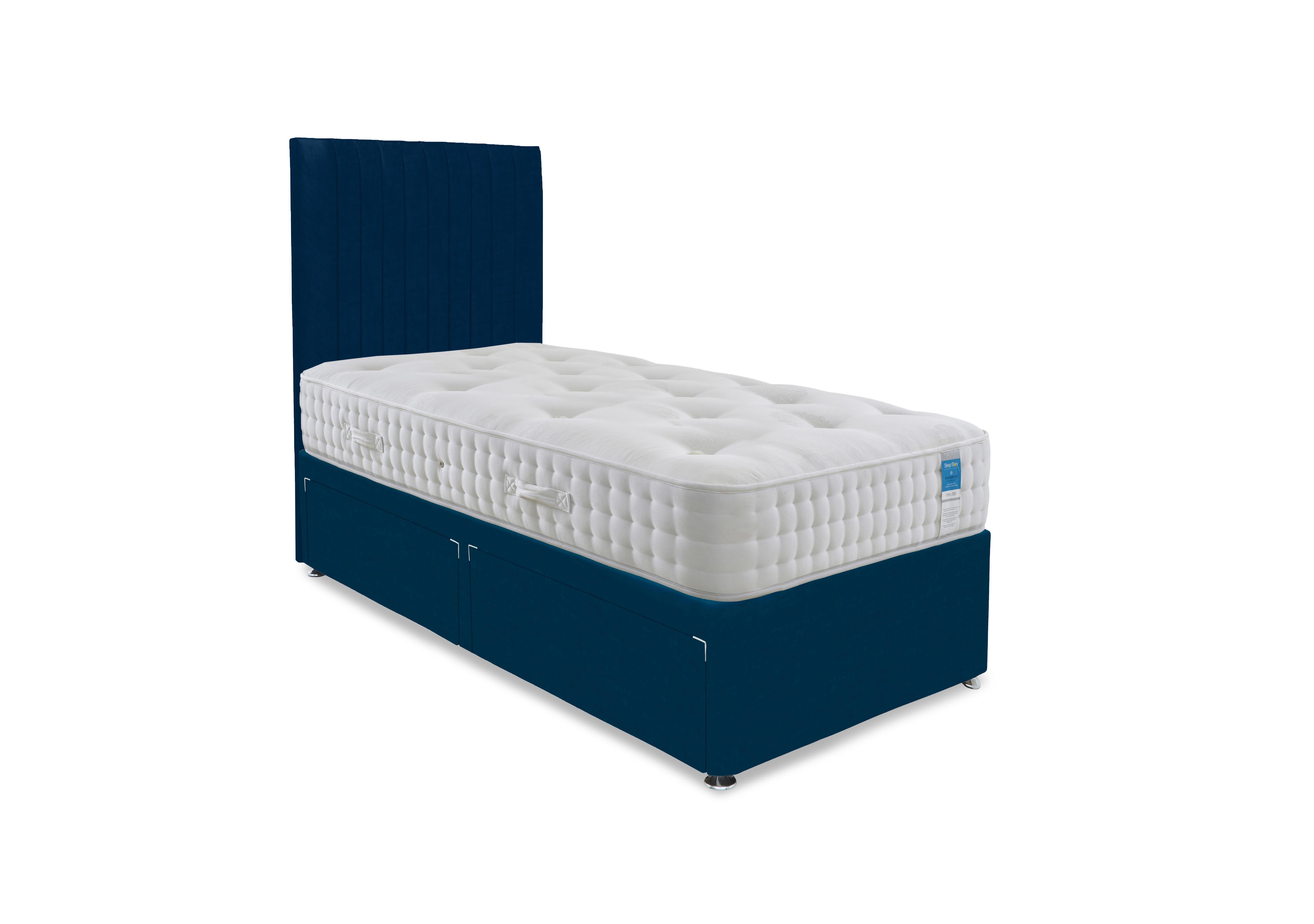 Ortho 2000 Divan Set in Plush Pacific on Furniture Village