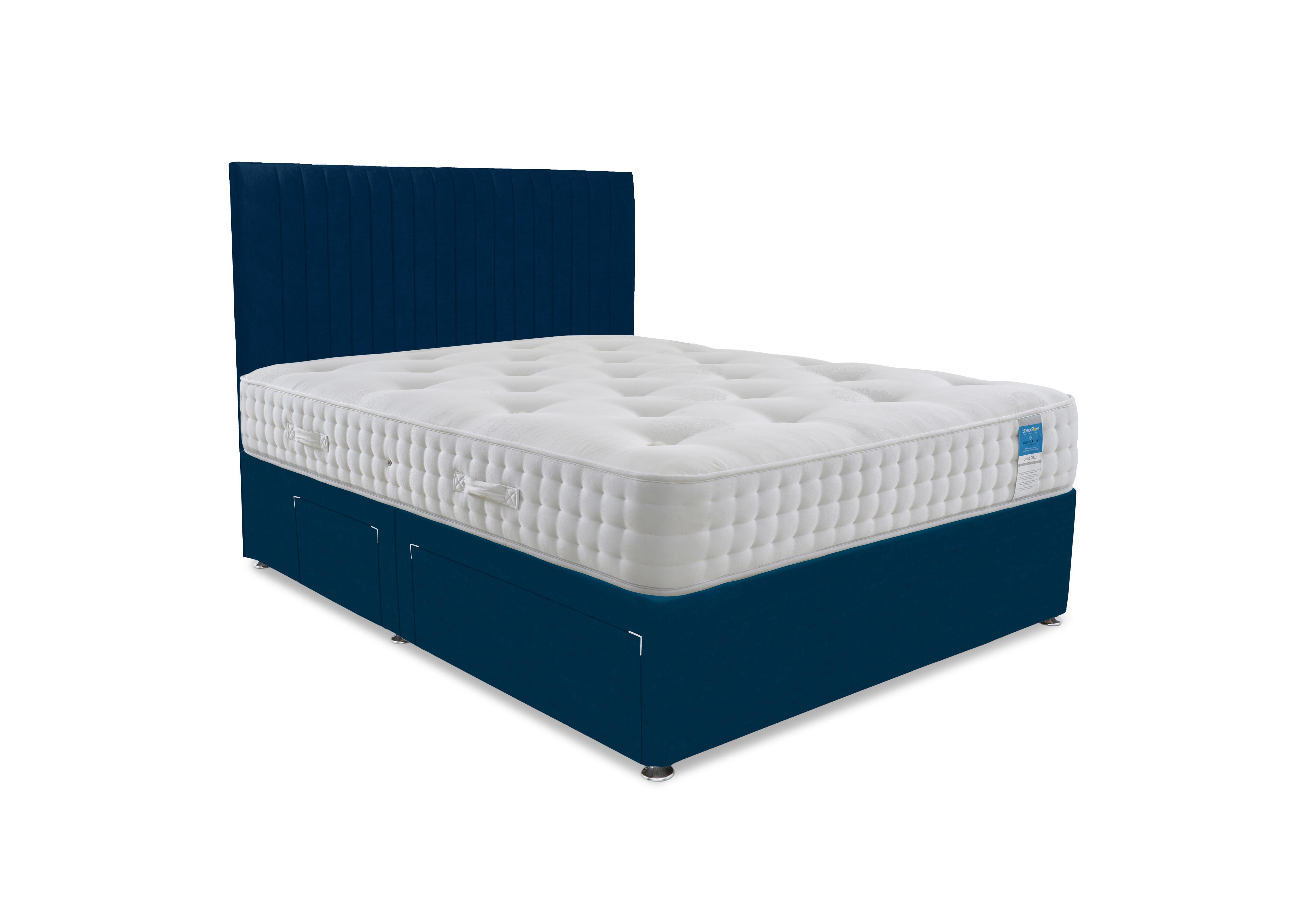 Ortho 2000 Divan Set in Plush Pacific on Furniture Village