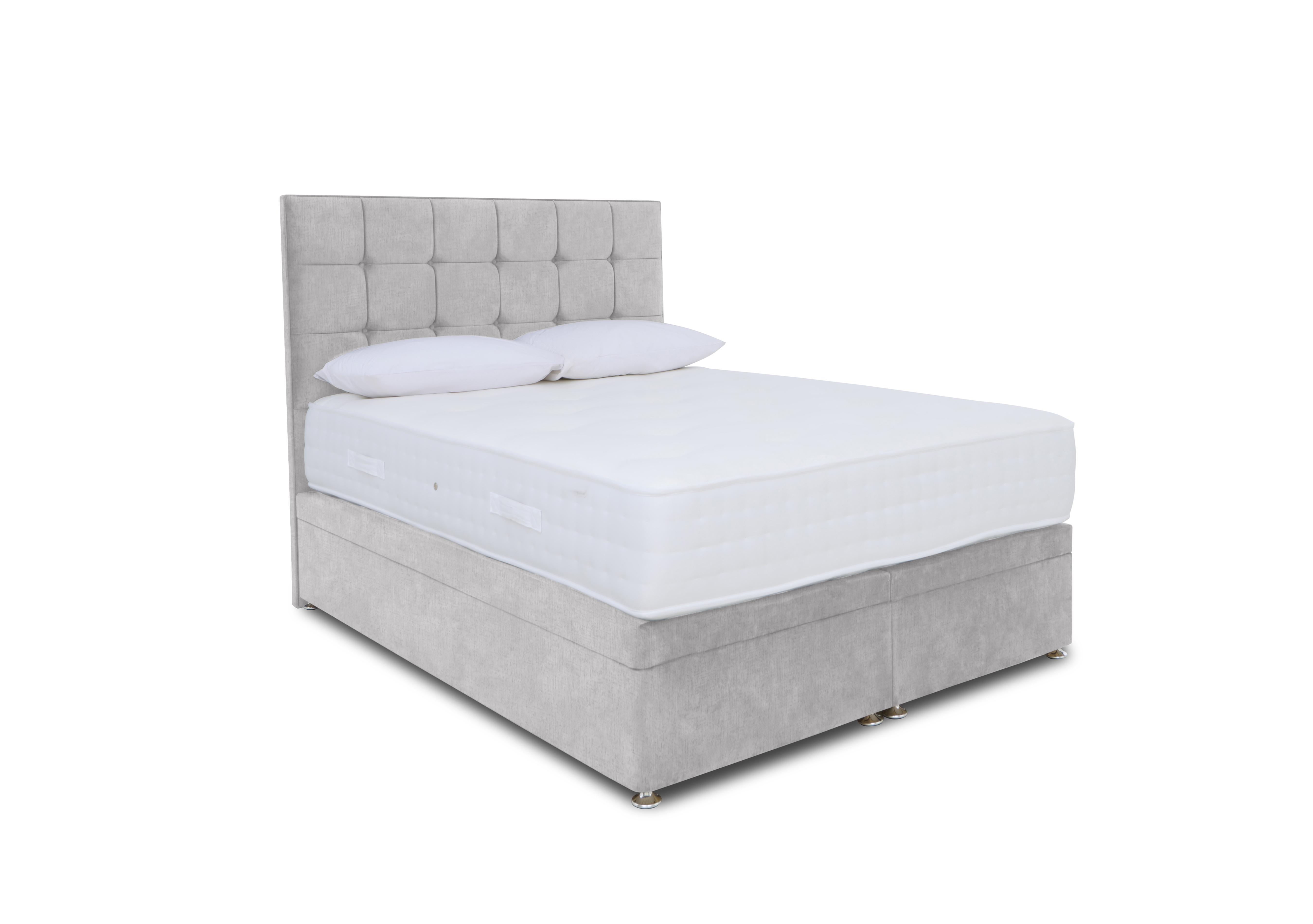 Ortho 2000 Electric End Ottoman Divan Set in Lace Dolphin on Furniture Village