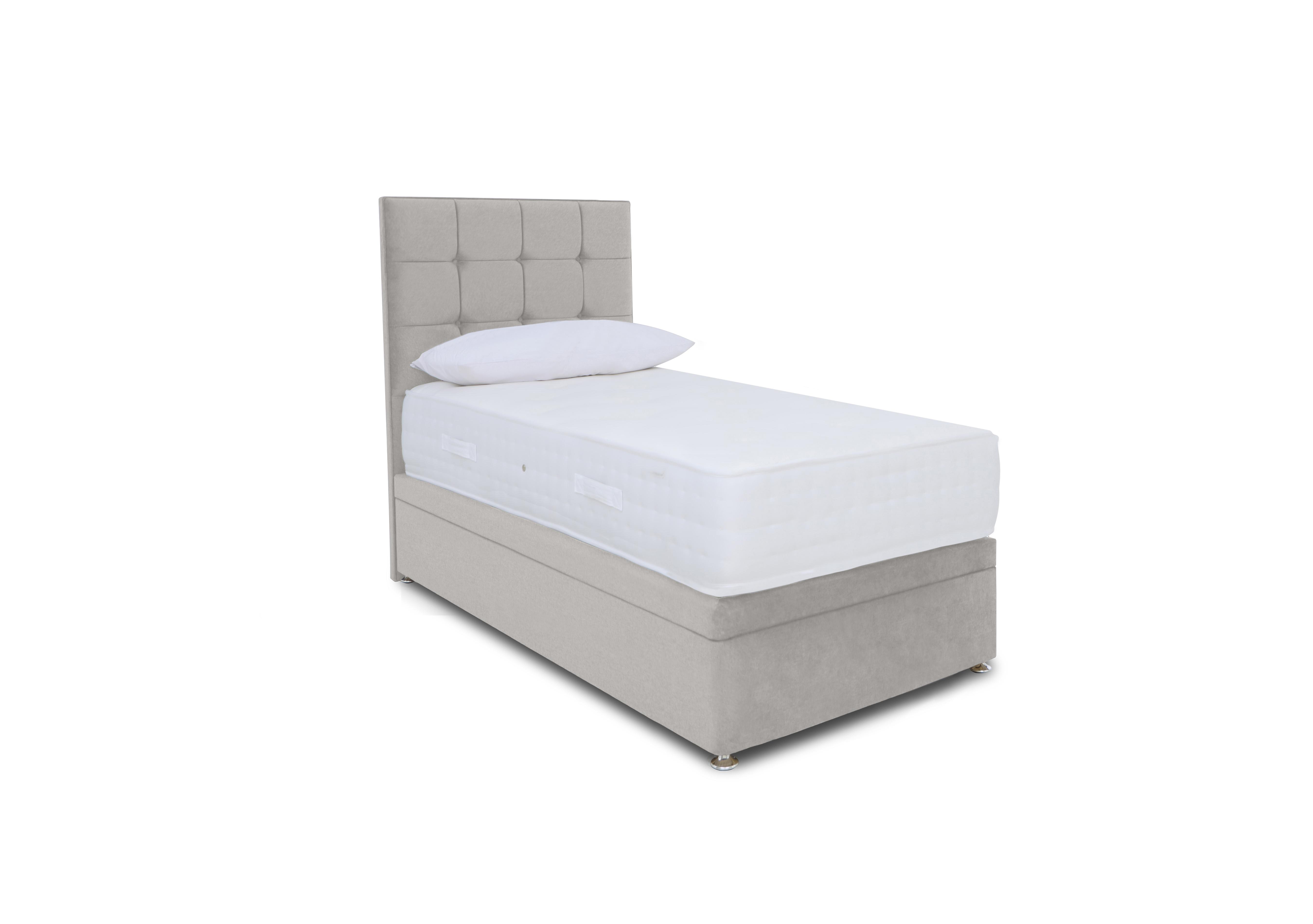 Ortho 2000 Electric End Ottoman Divan Set in Milan Stone on Furniture Village
