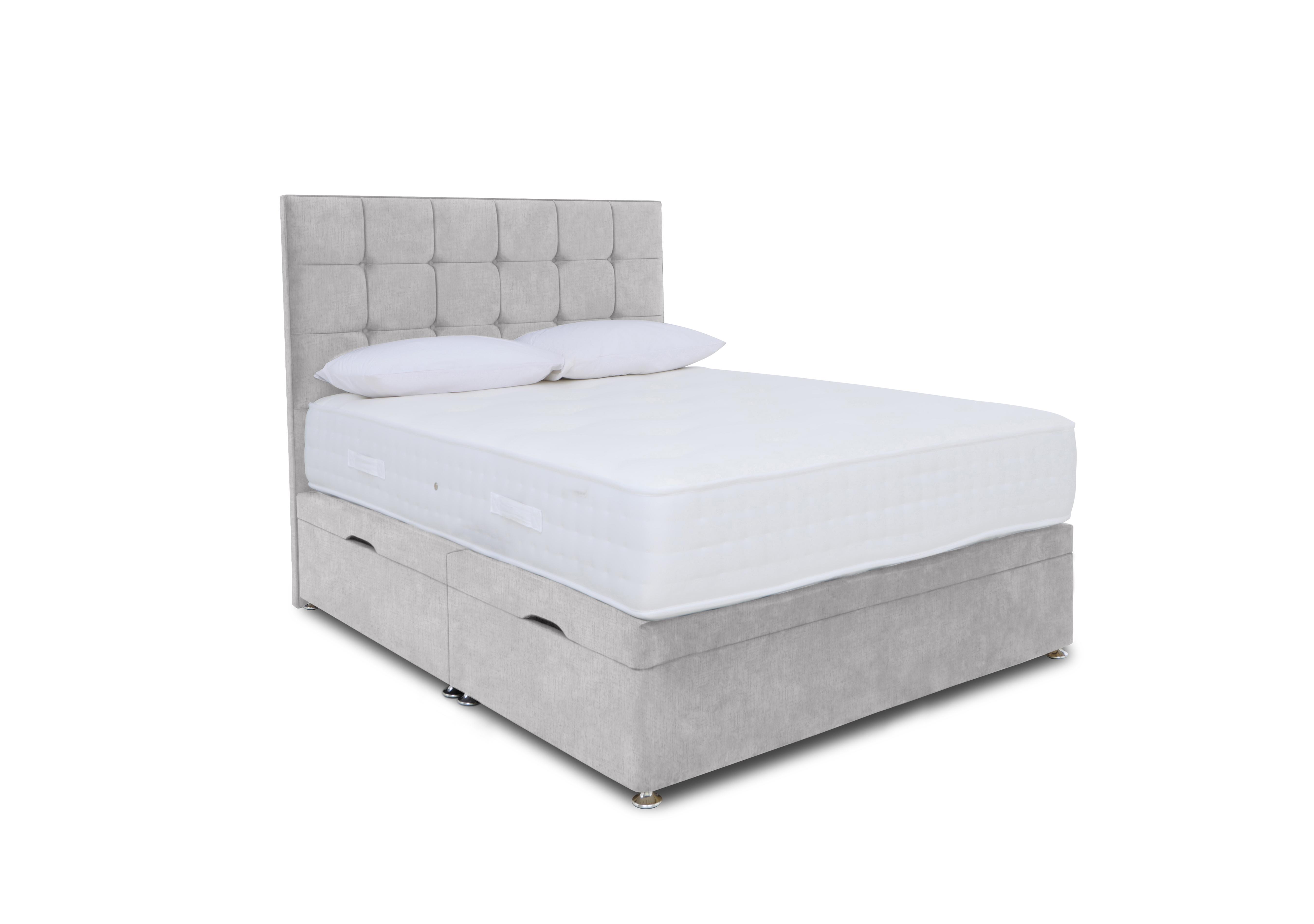 Ortho 2000 Manual Side Ottoman Divan Set in Lace Dolphin on Furniture Village