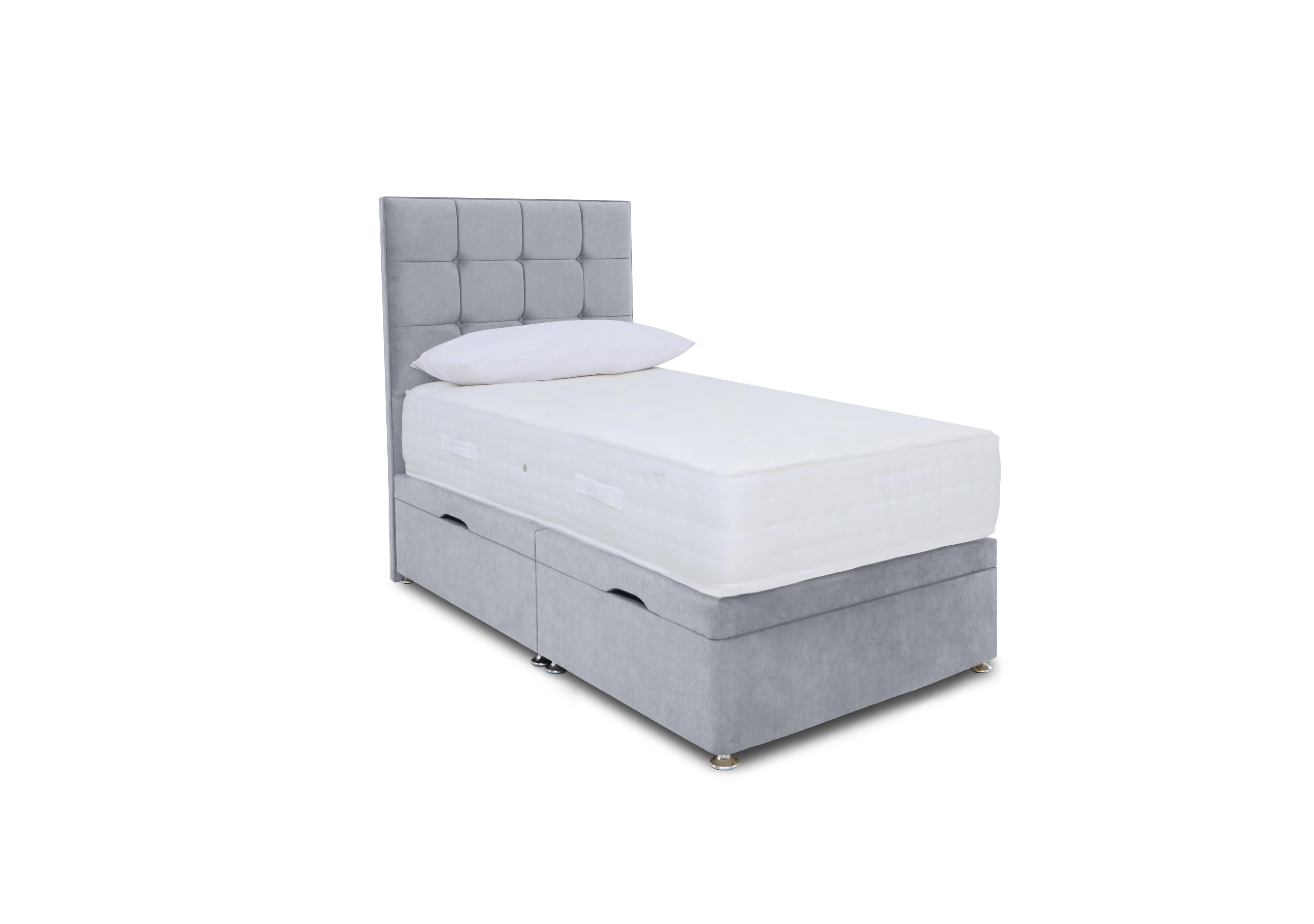 Ortho 2000 Manual Side Ottoman Divan Set in Plain Diamond on Furniture Village