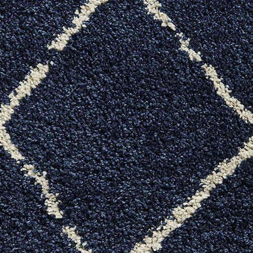 Asta Rug in Navy Cream on Furniture Village