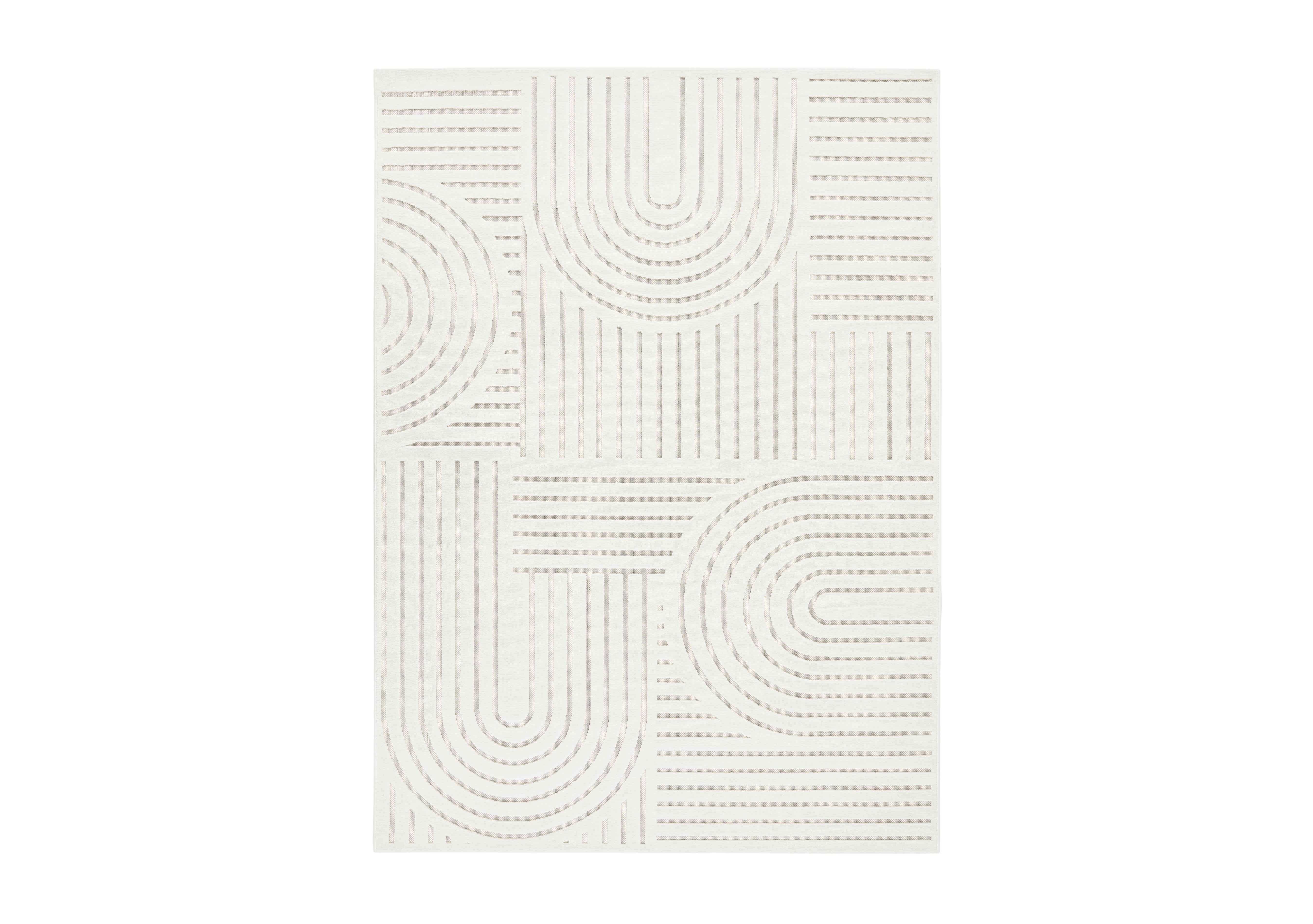 Mazia Arch Lines Rug in  on Furniture Village