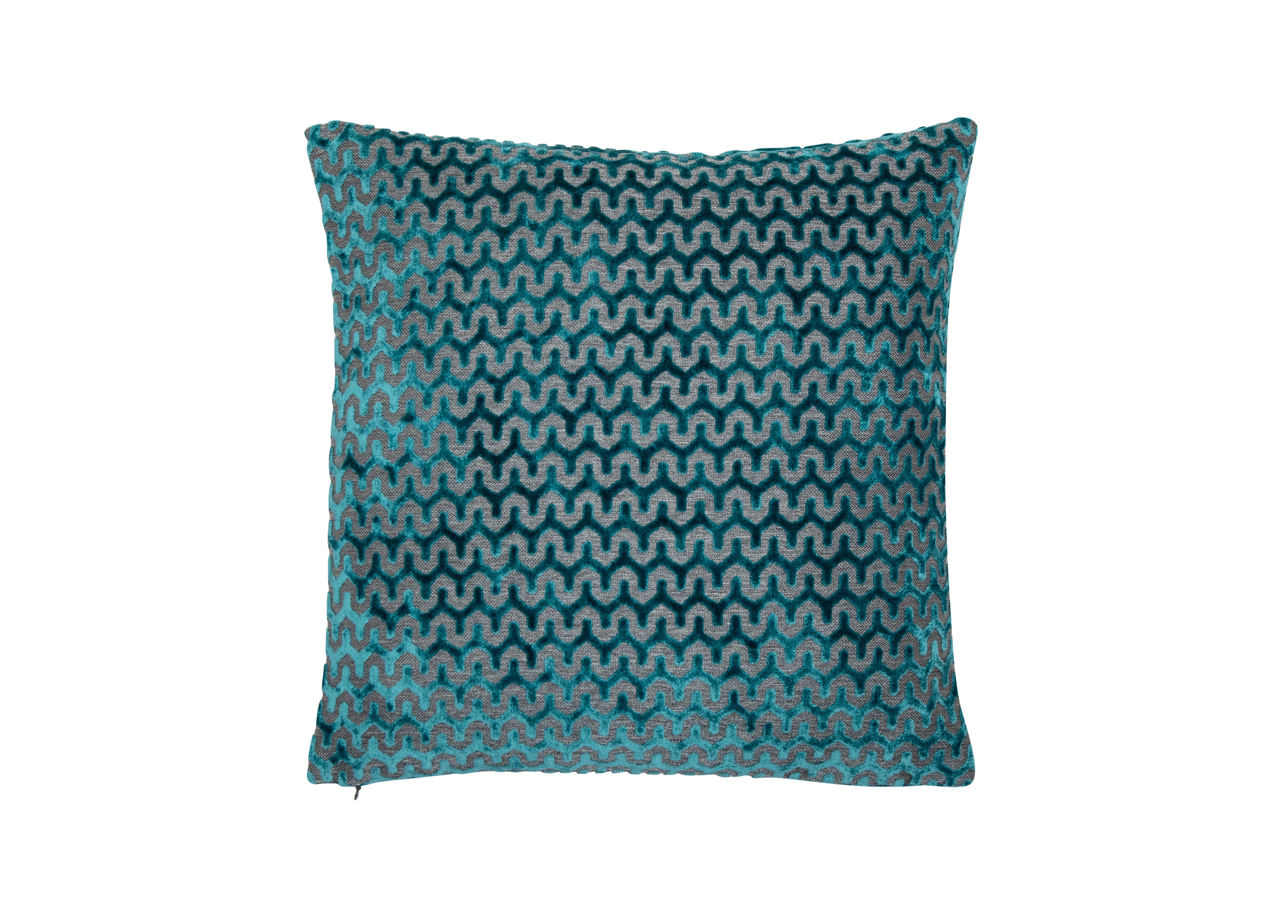 Oslo Cushion in Teal on Furniture Village