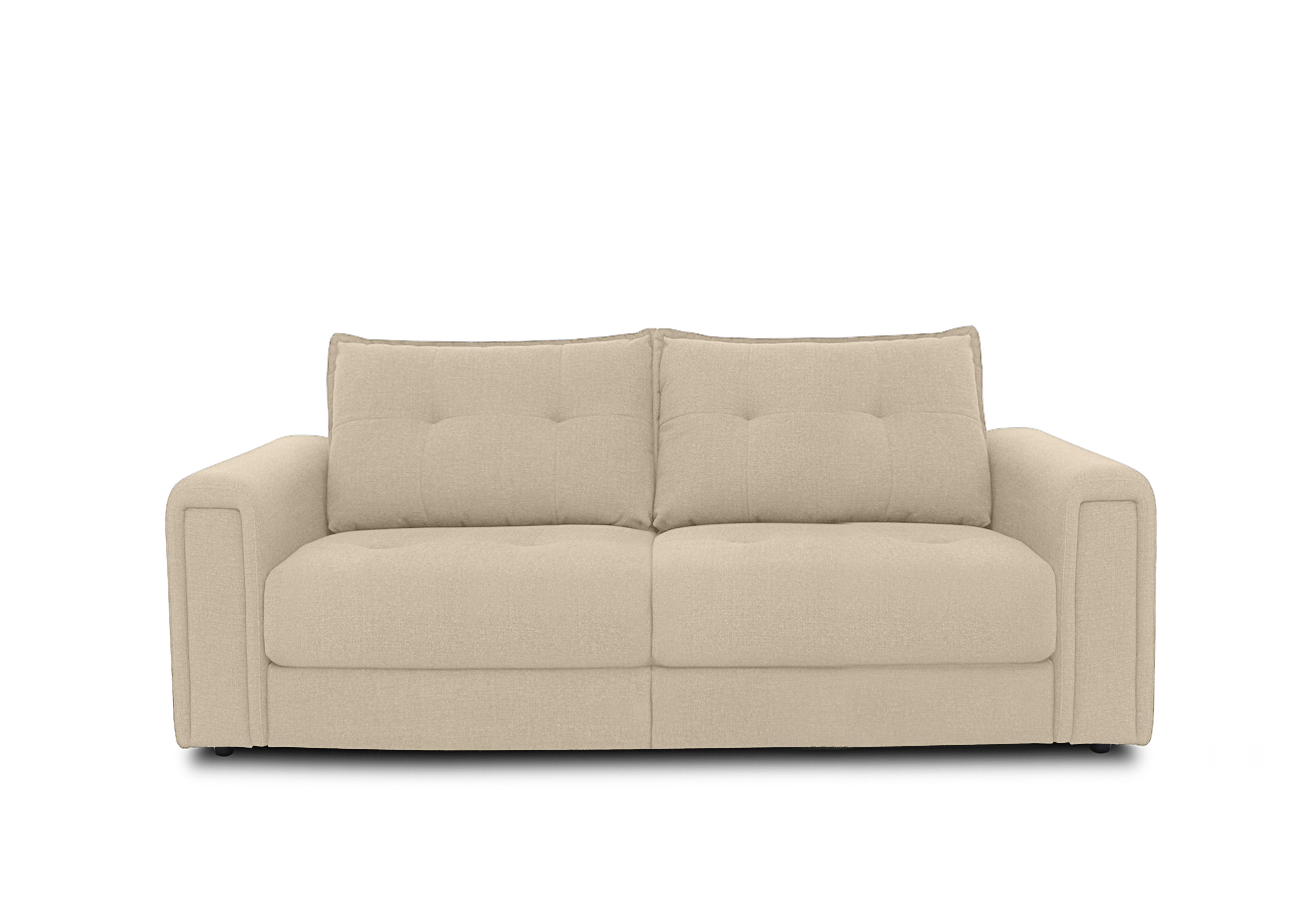 Boutique Goliath 3 Seater Fabric Sofa in Oxford 94002 Latte on Furniture Village