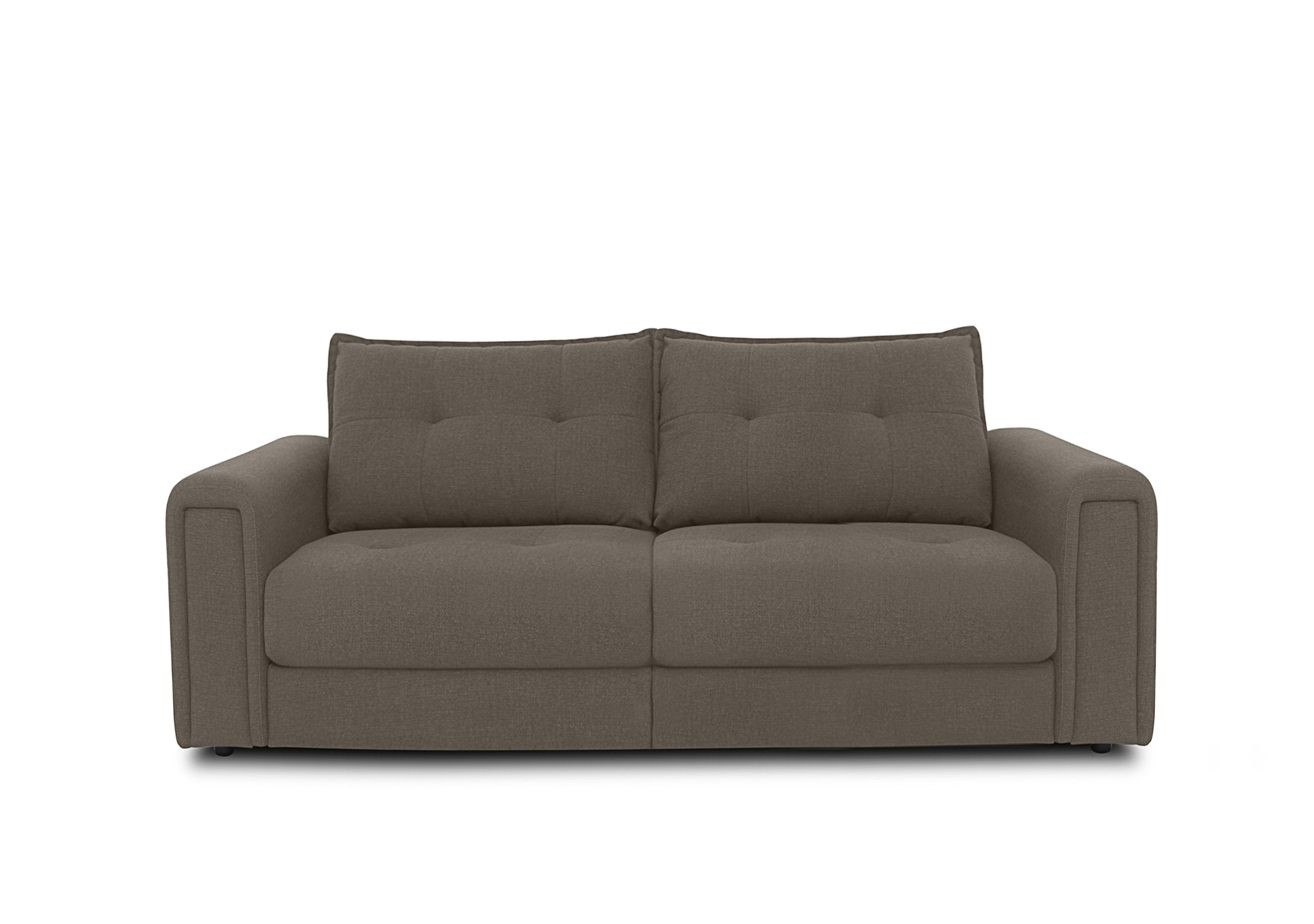 Boutique Goliath 3 Seater Fabric Sofa in Oxford 94006 Mocha on Furniture Village