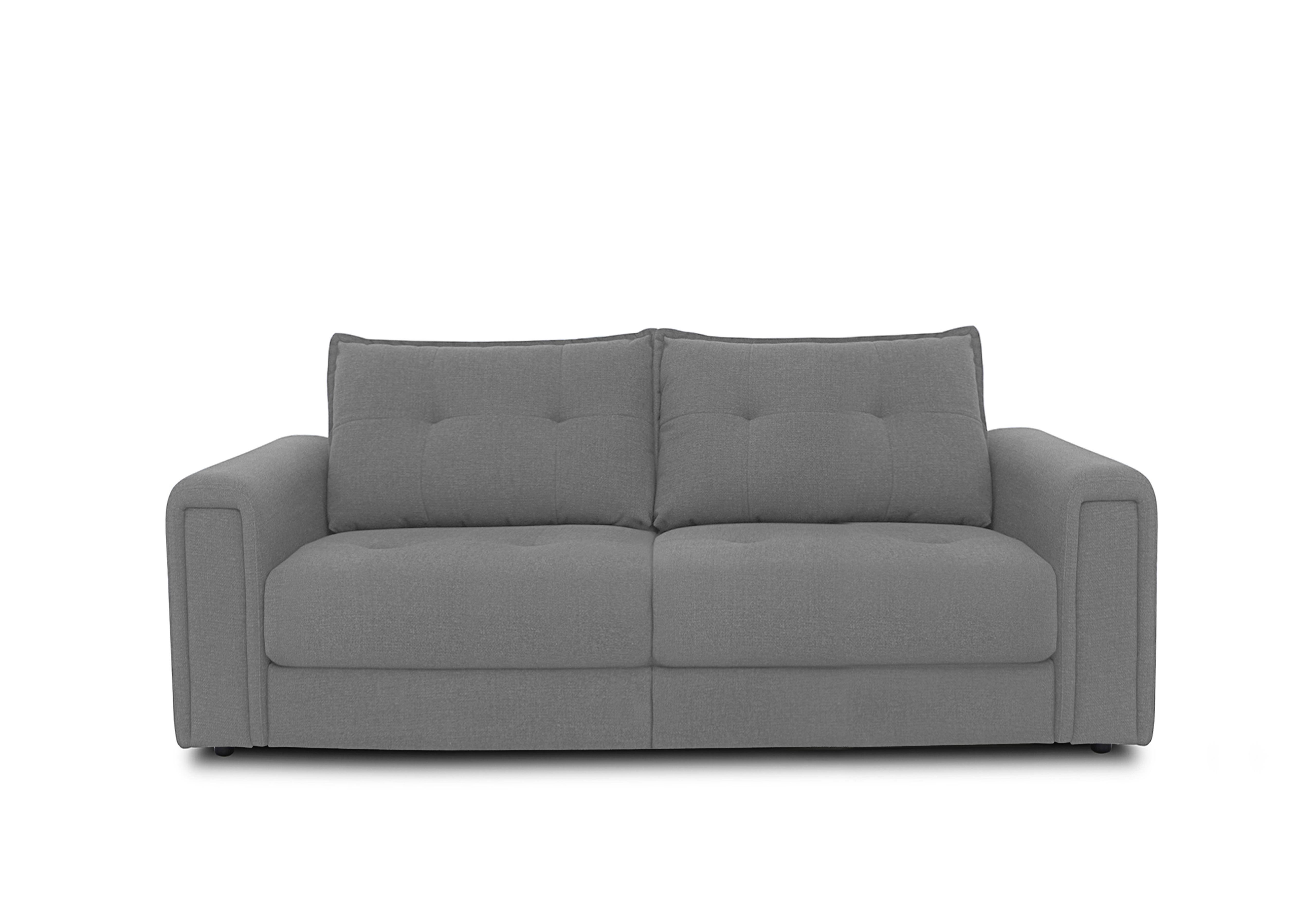 Boutique Goliath 3 Seater Fabric Sofa in Oxford 94030 Smoke on Furniture Village