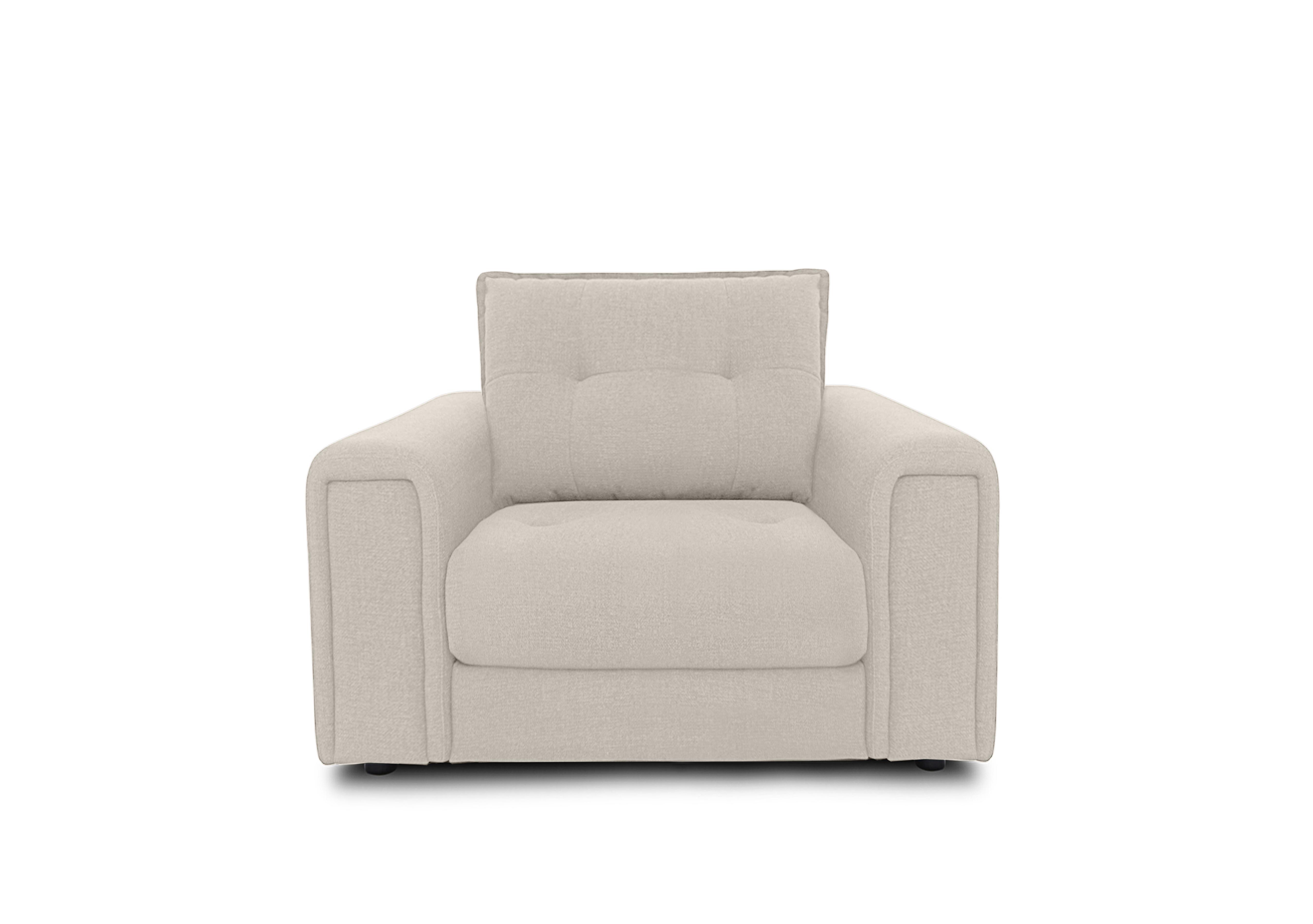 Goliath Fabric Chair in Oxford 94001 Ivory on Furniture Village