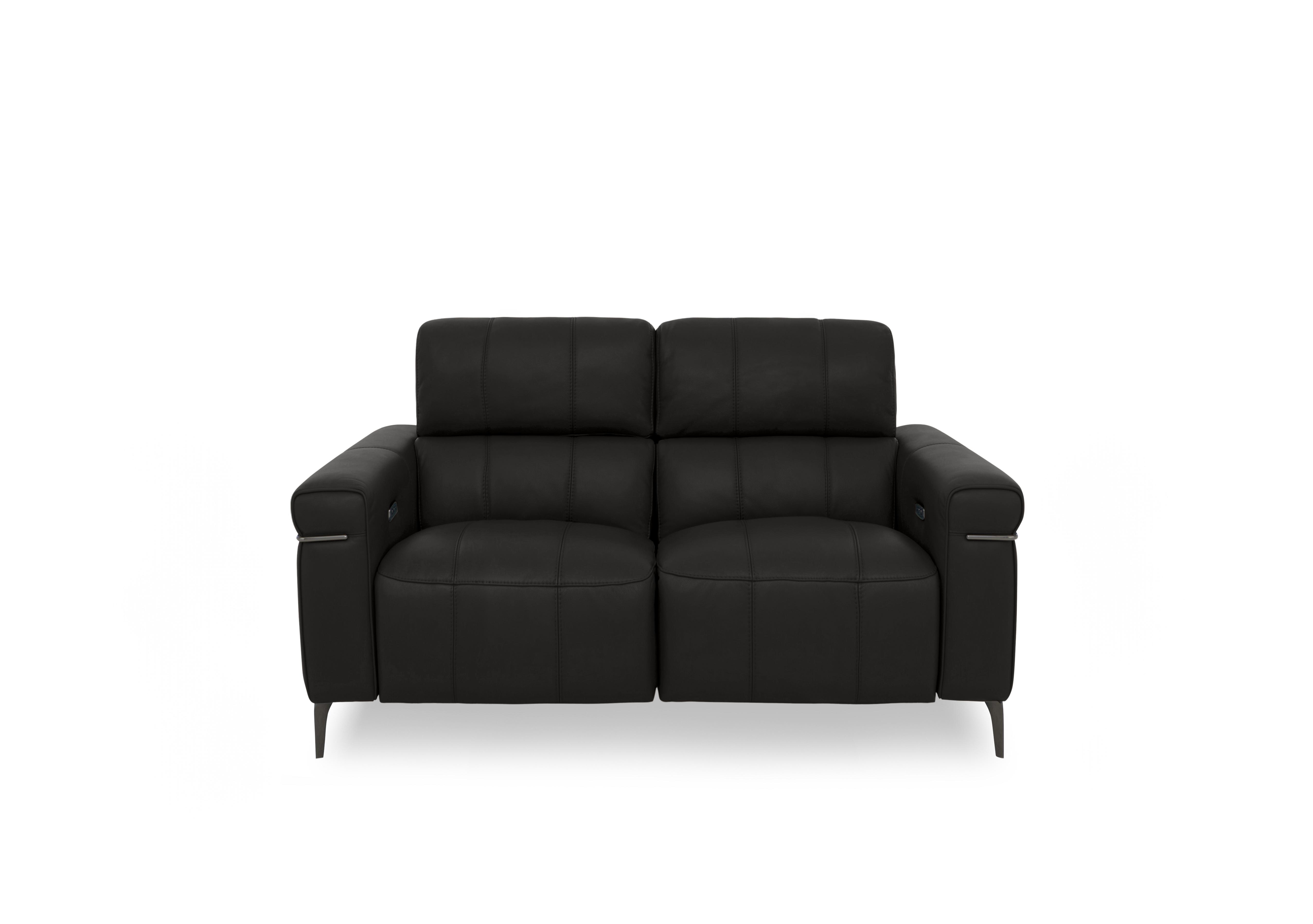 Homestage Leather 2 Seater Power Recliner Sofa with Power Headrests in Nw-517e Shale Grey on Furniture Village