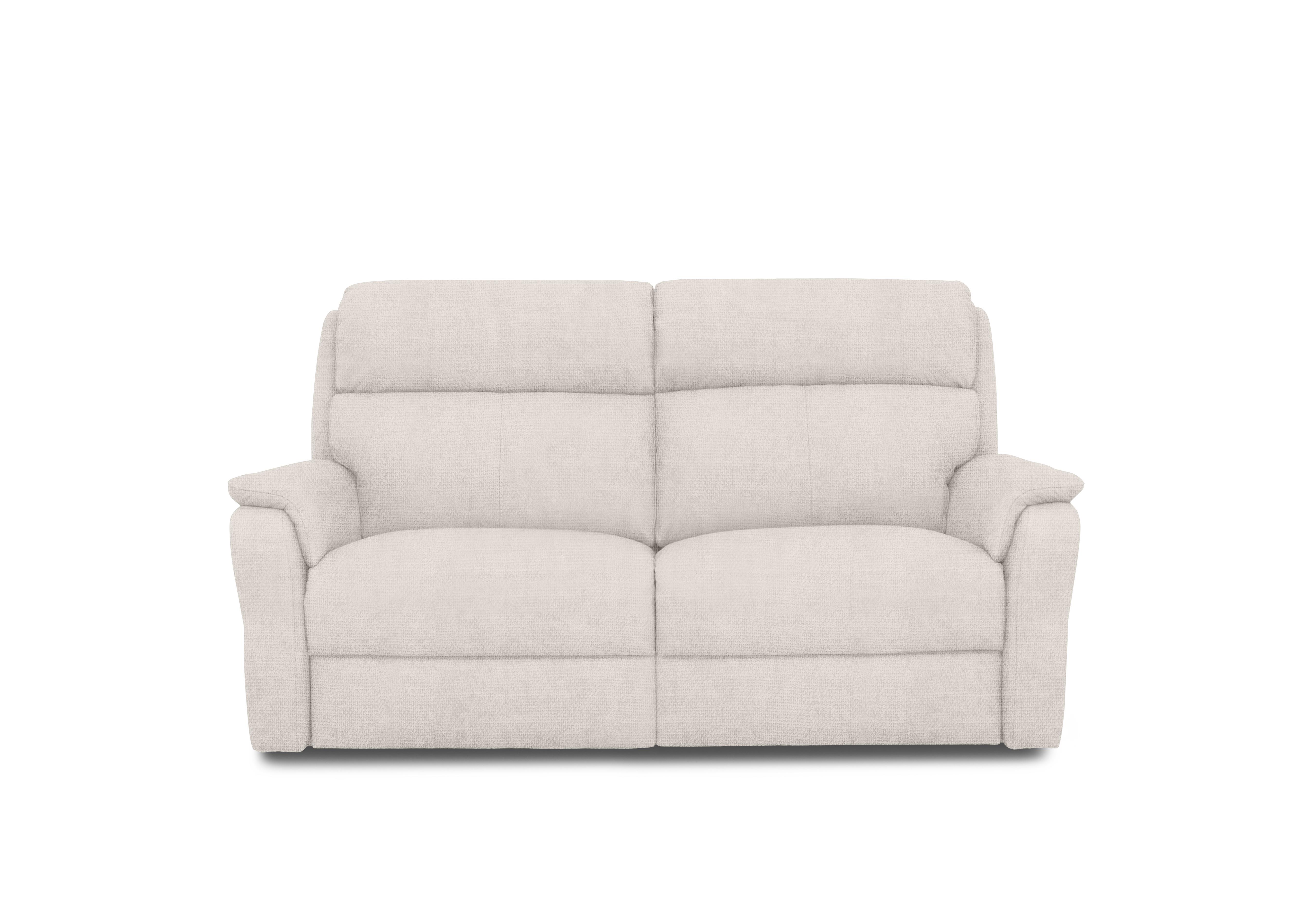 Vito Fabric 2 Seater Power Recliner Sofa with Power Headrests and Power Lumbar in Baobab Beige on Furniture Village