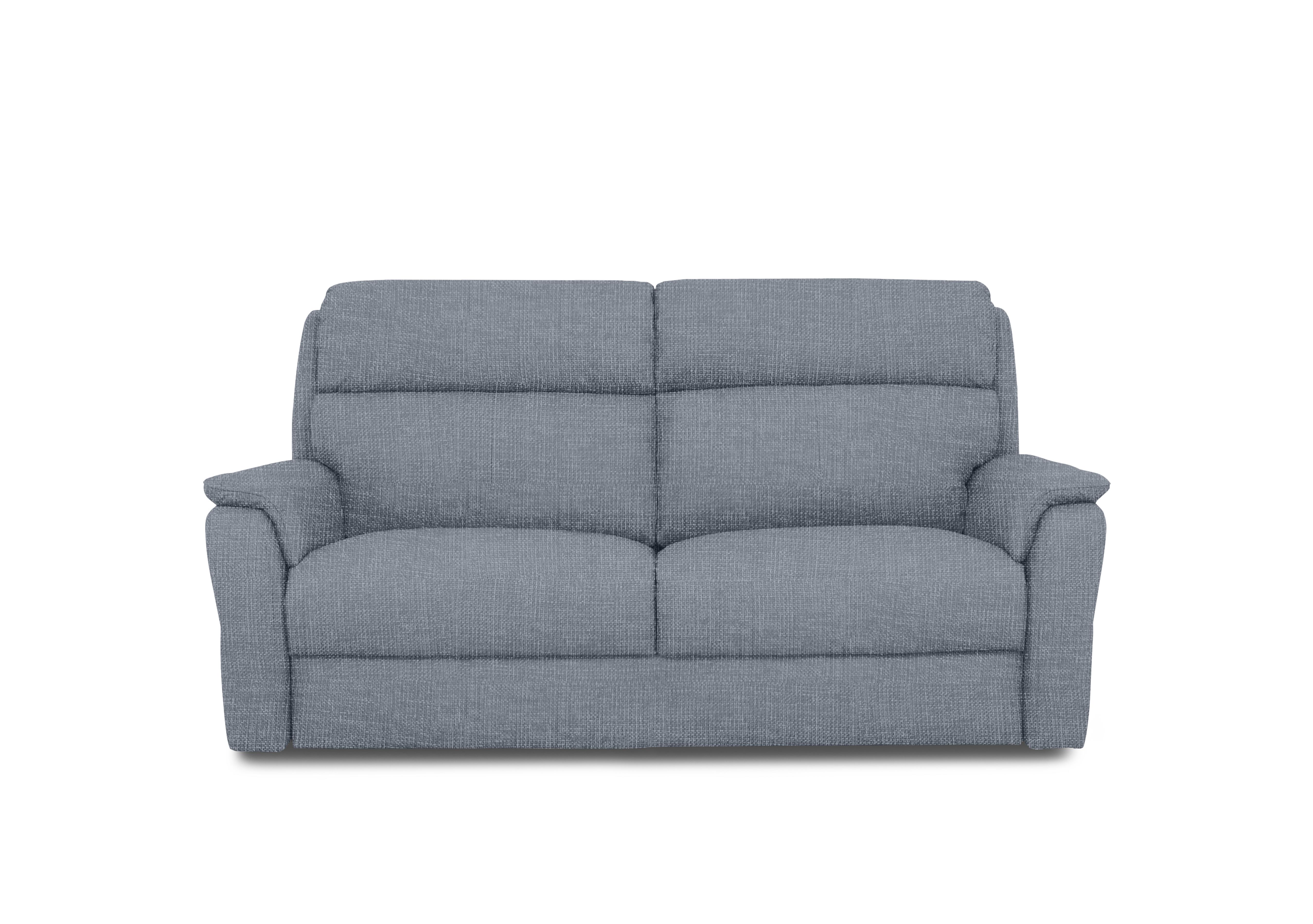 Vito Fabric 3 Seater Sofa in Zoia Baby Blue 9396 on Furniture Village