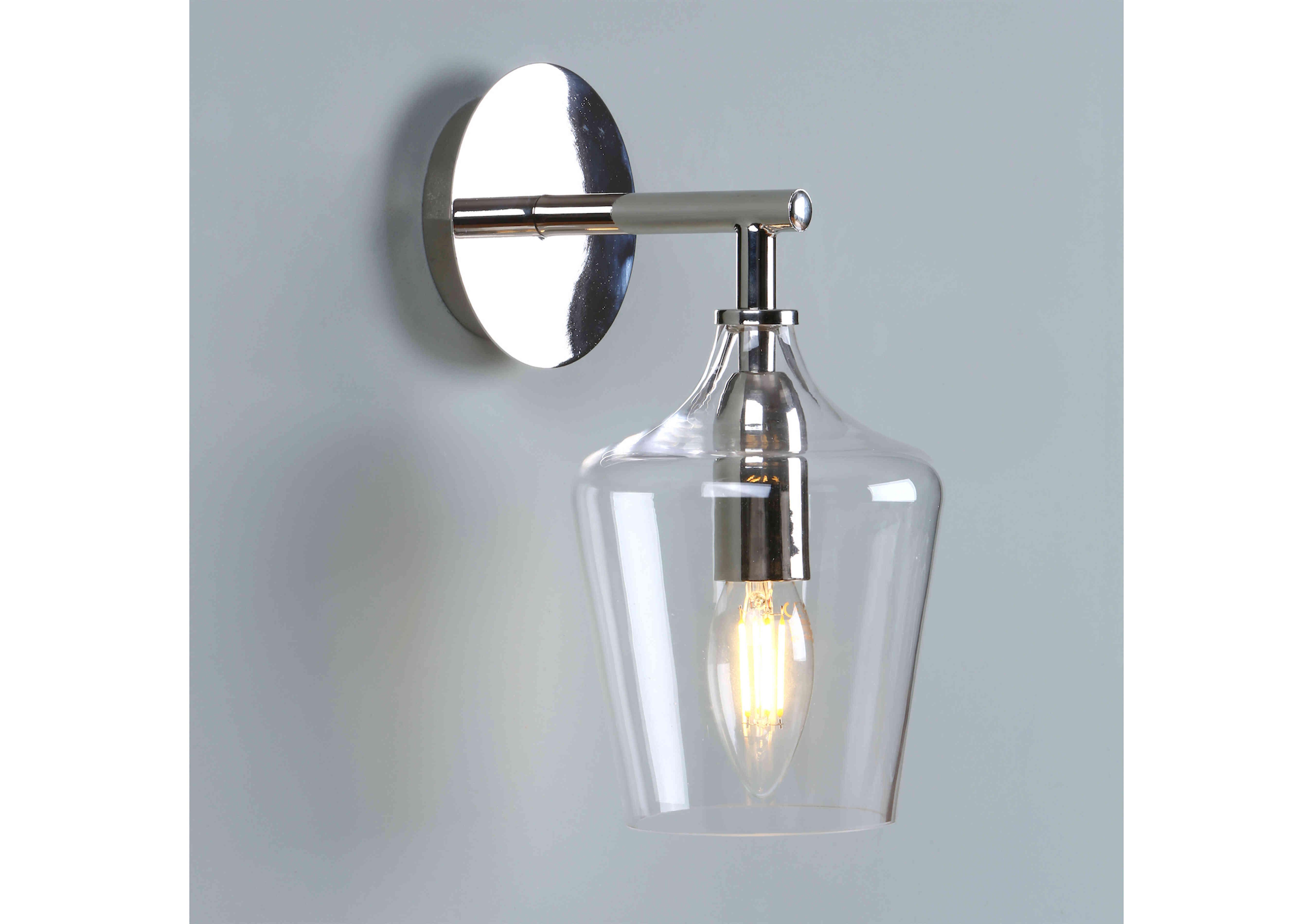 Ockley 1 Light Wall Light in  on Furniture Village