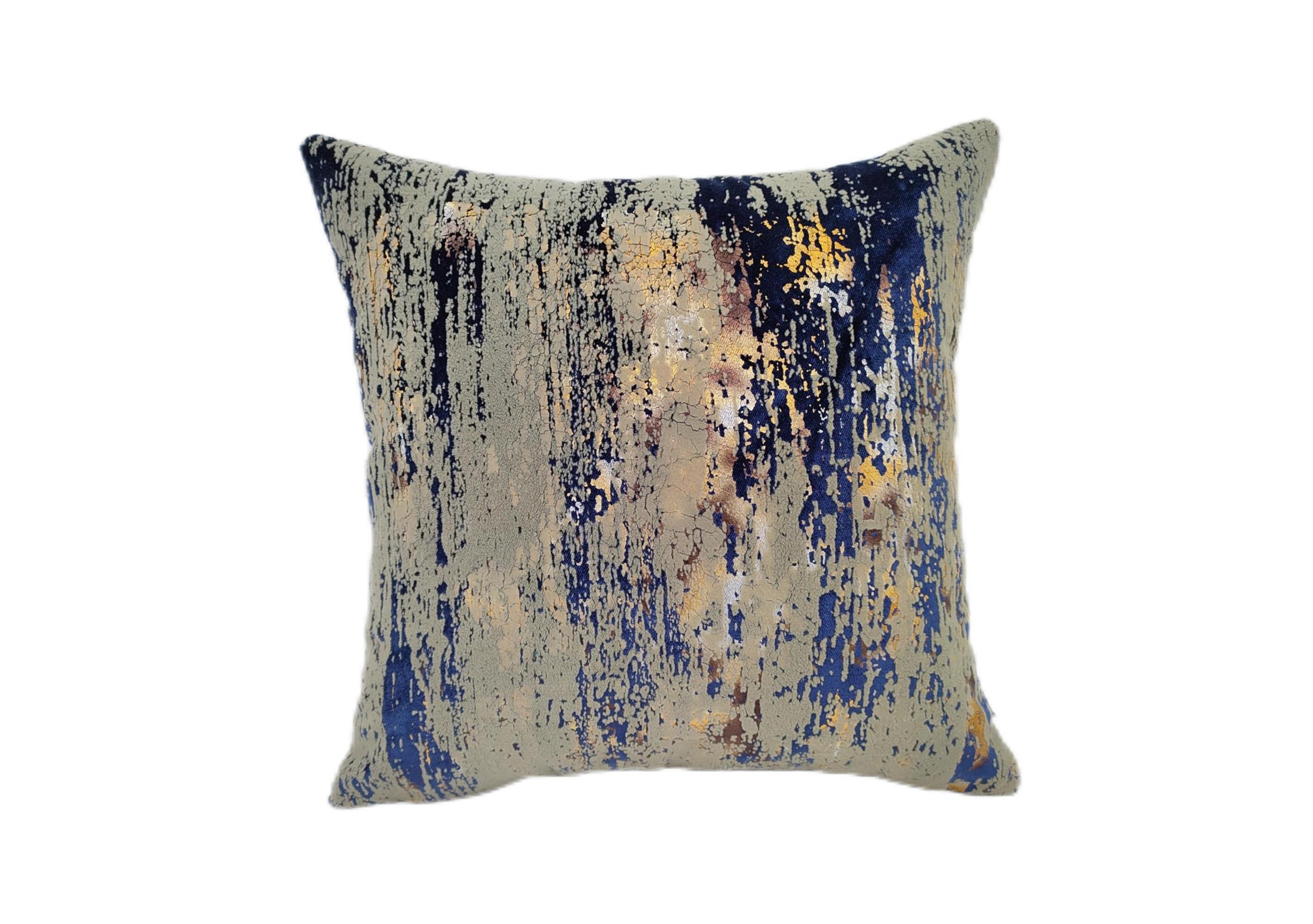 Torcello Large Cushion in Navy on Furniture Village