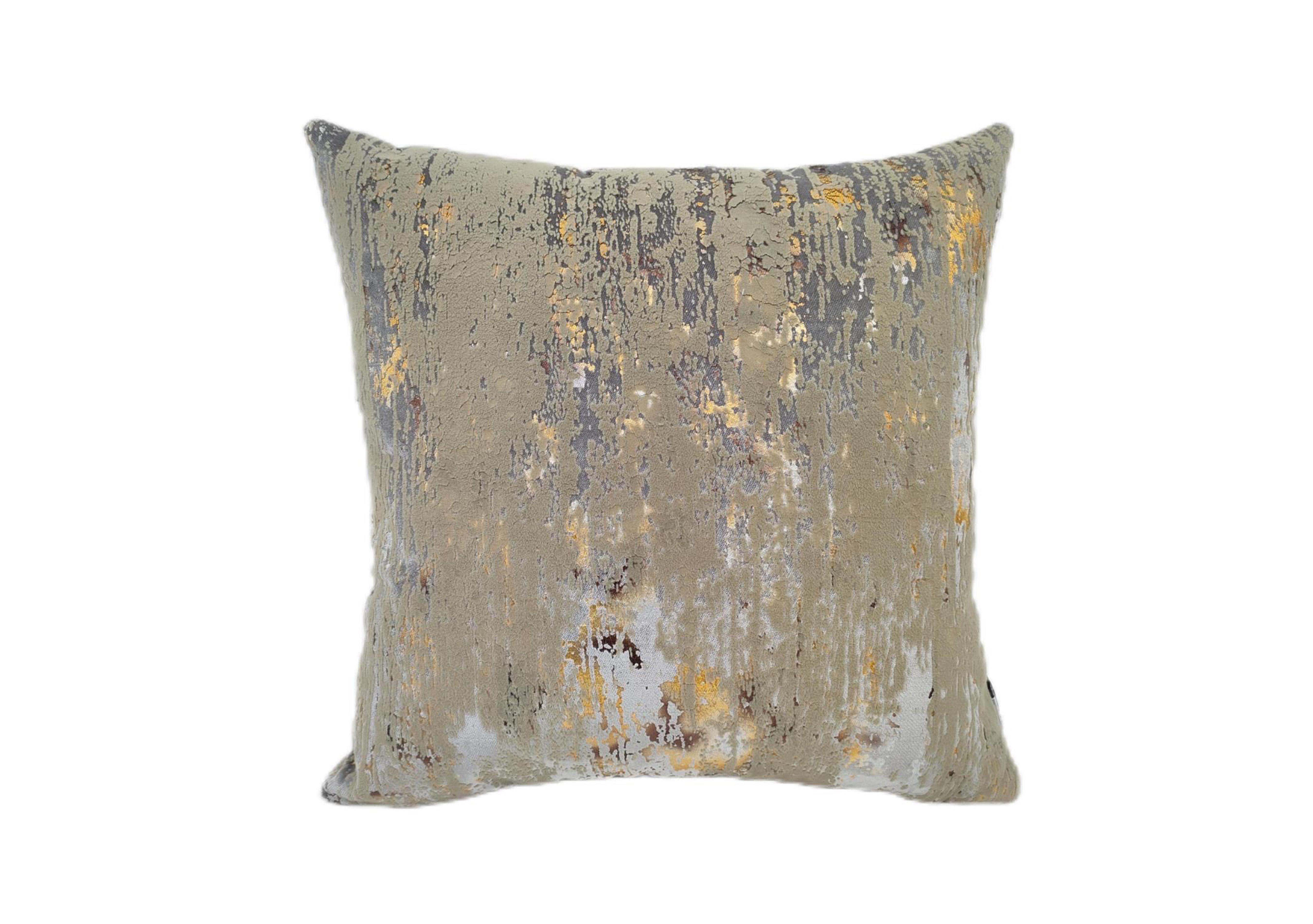 Torcello Large Cushion in Silver on Furniture Village