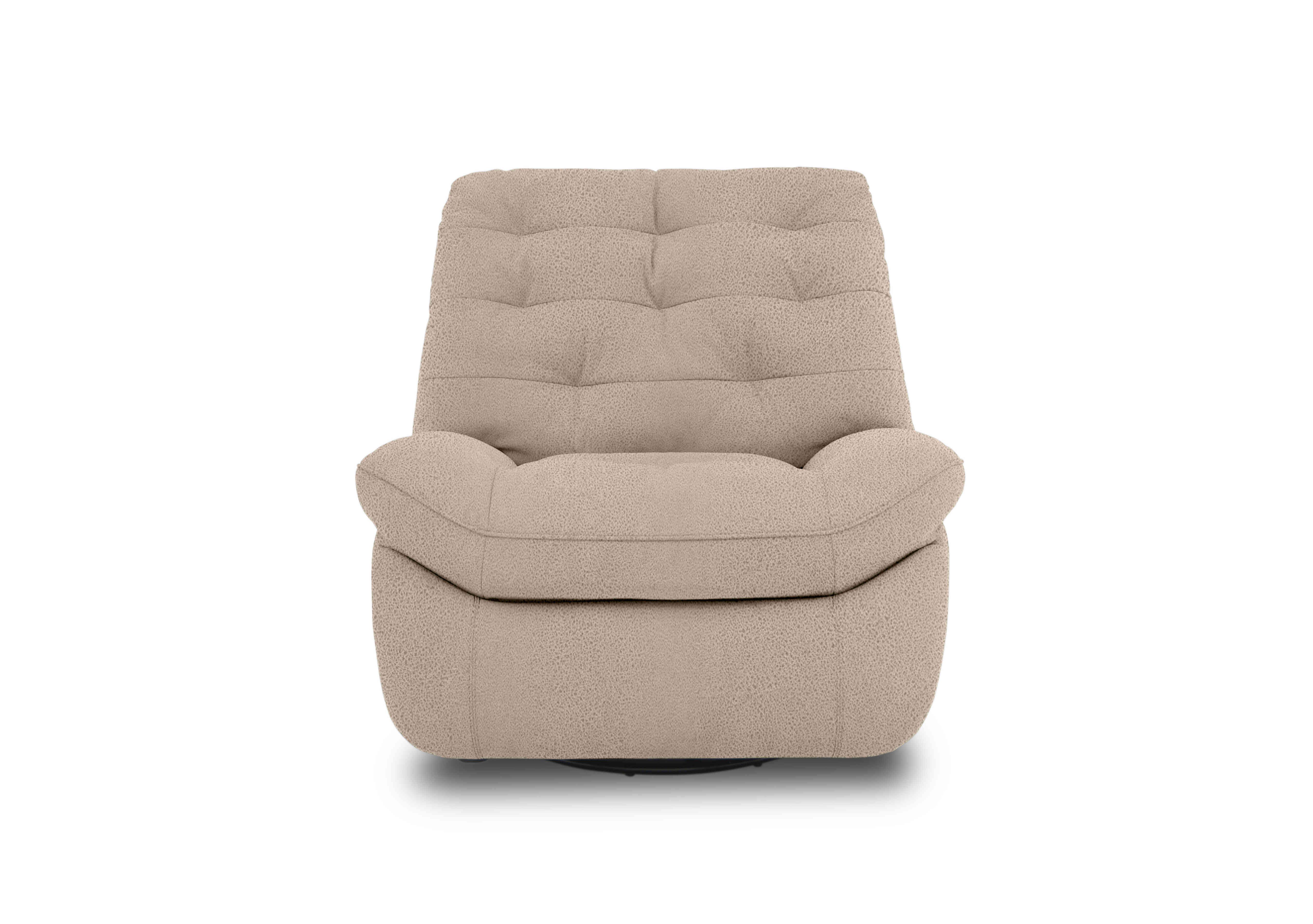 Ozzy Fabric Swivel Power Recliner Chair in Bfa-Blj-R20 Bisque on Furniture Village