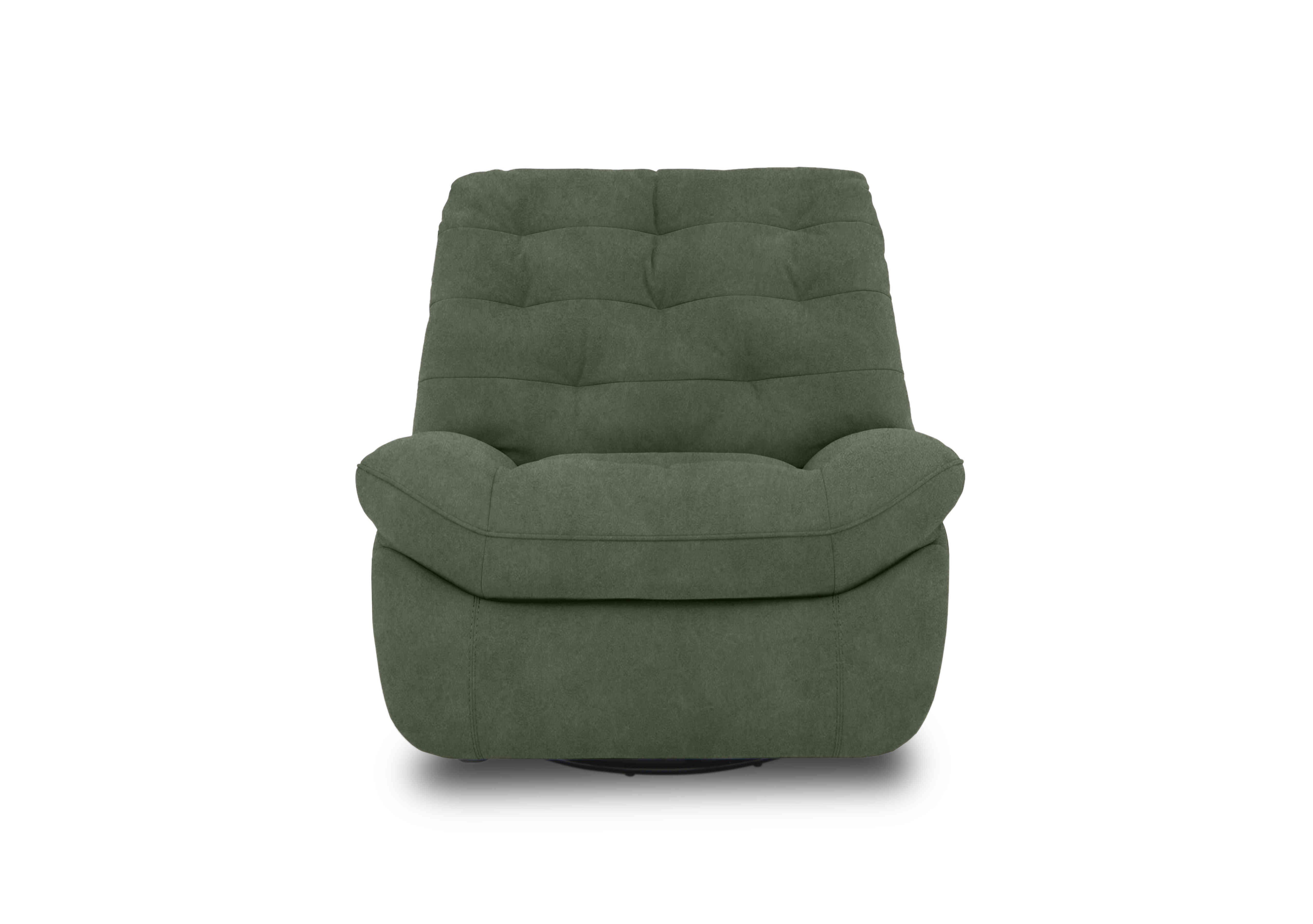 Ozzy Fabric Swivel Power Recliner Chair in Bfa-Ori-R12 Olive on Furniture Village