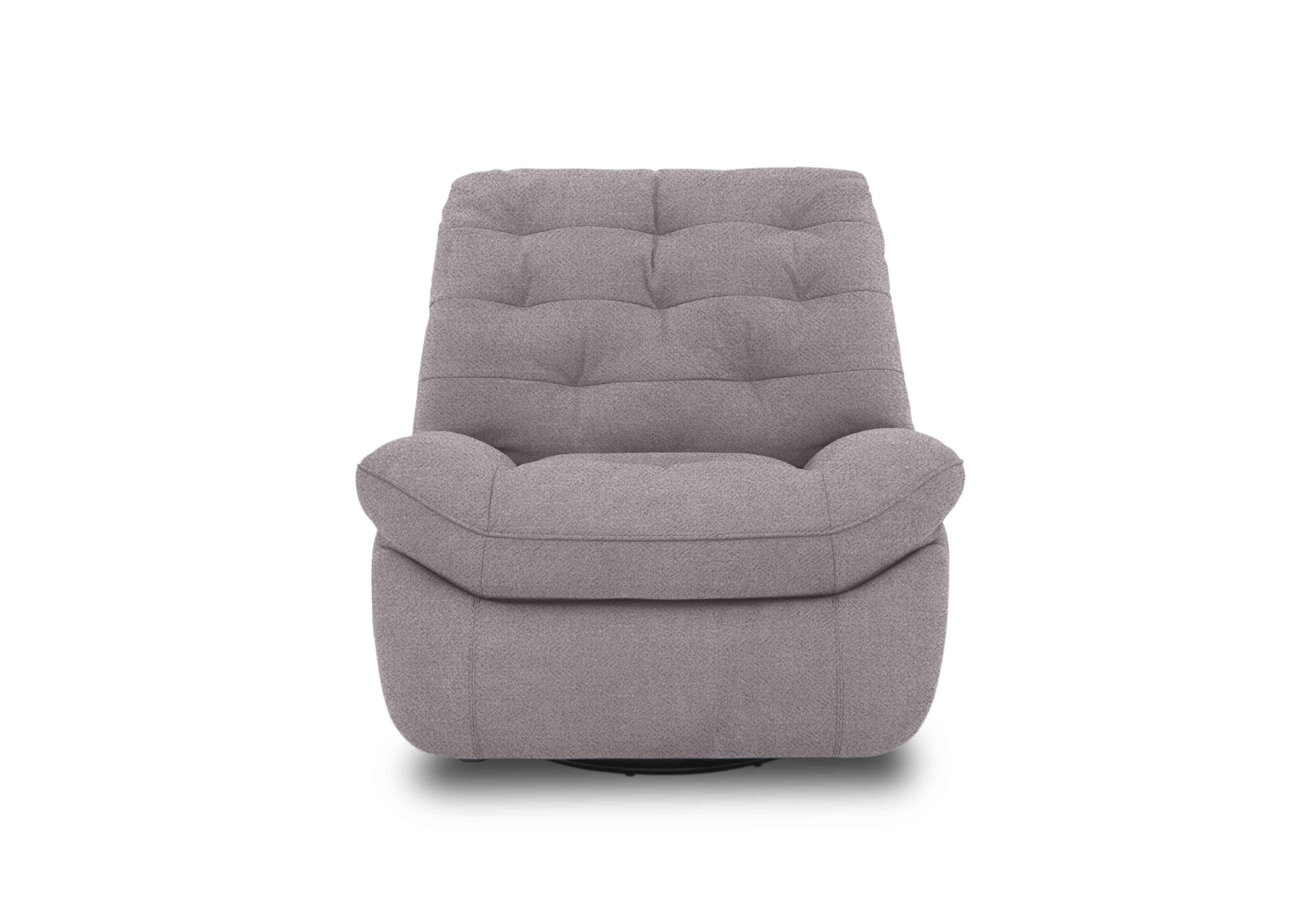 Ozzy Fabric Swivel Power Recliner Chair in Fab-Meo-R27 Pewter on Furniture Village