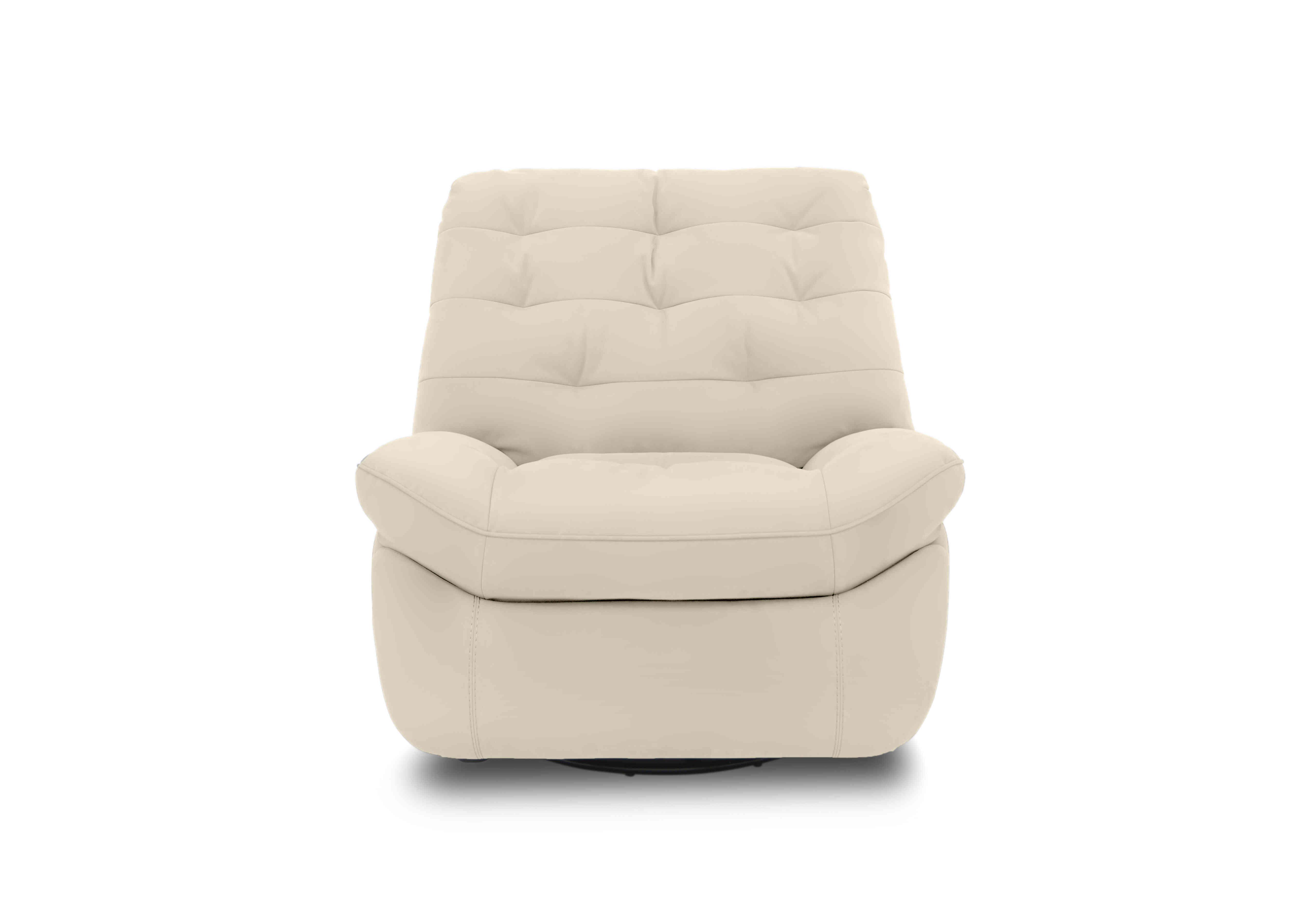 Ozzy Leather Swivel Power Recliner Chair in  on Furniture Village