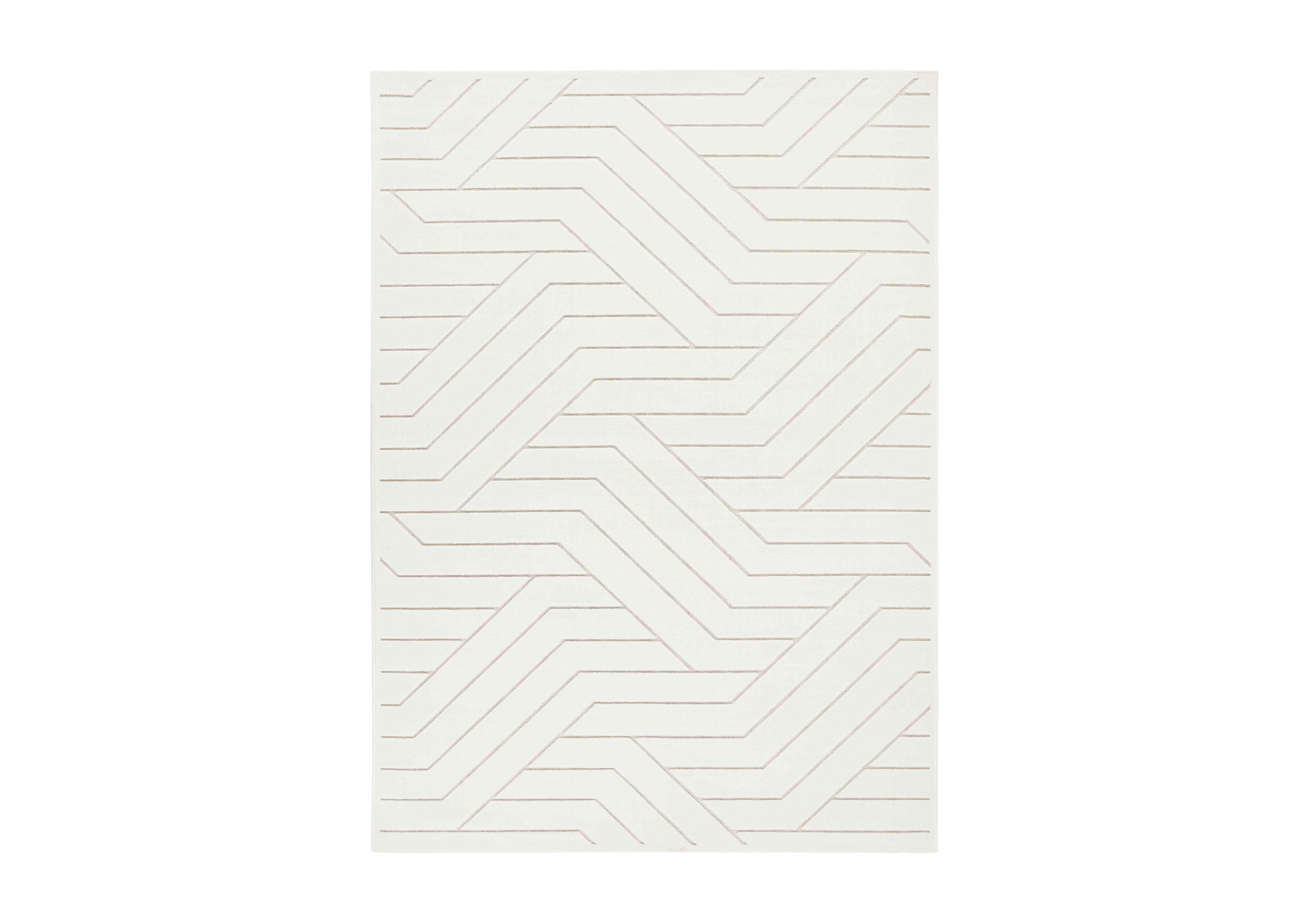 Mazia Geo Rug in  on Furniture Village