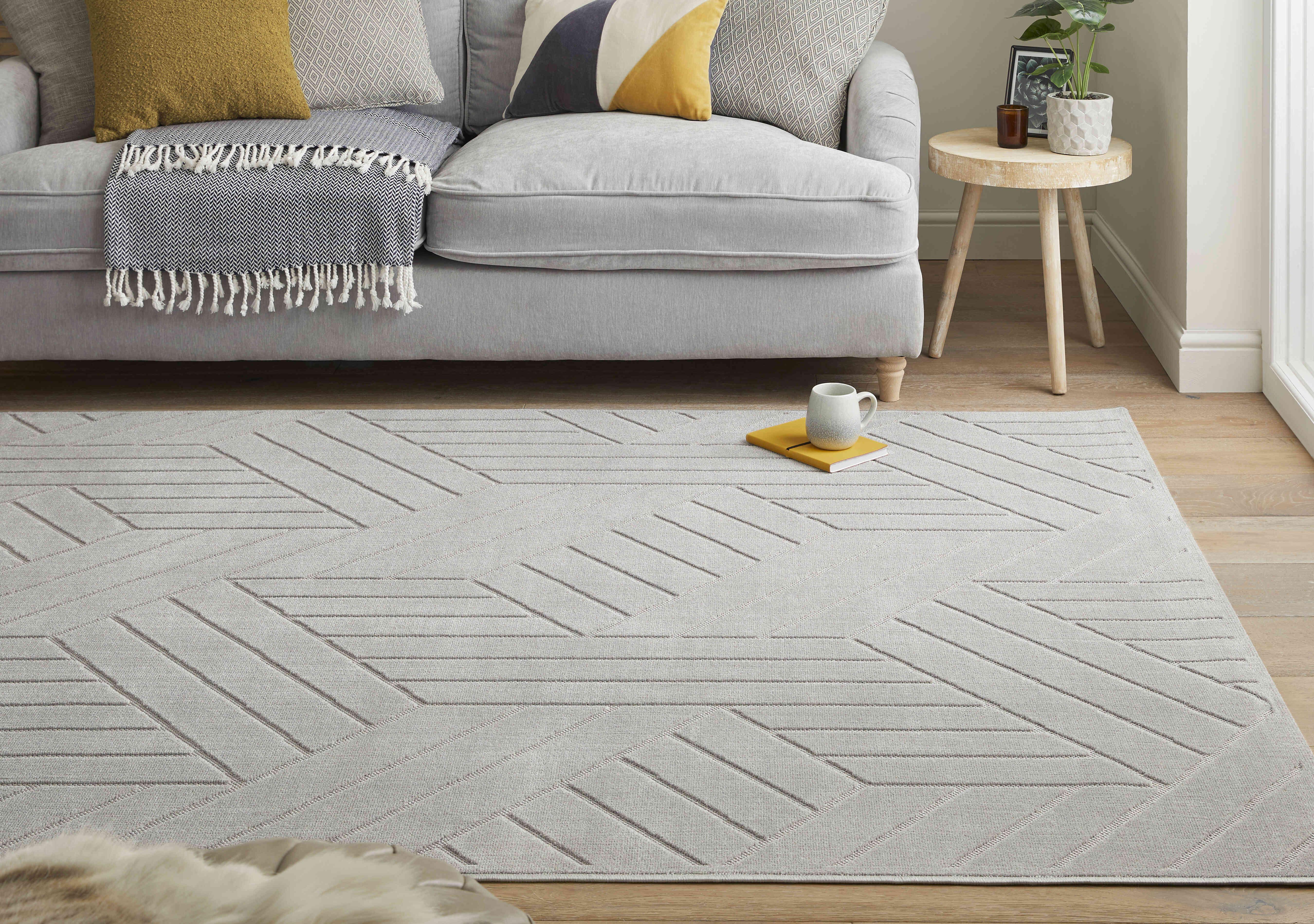 Mazia Shapes Rug in  on Furniture Village