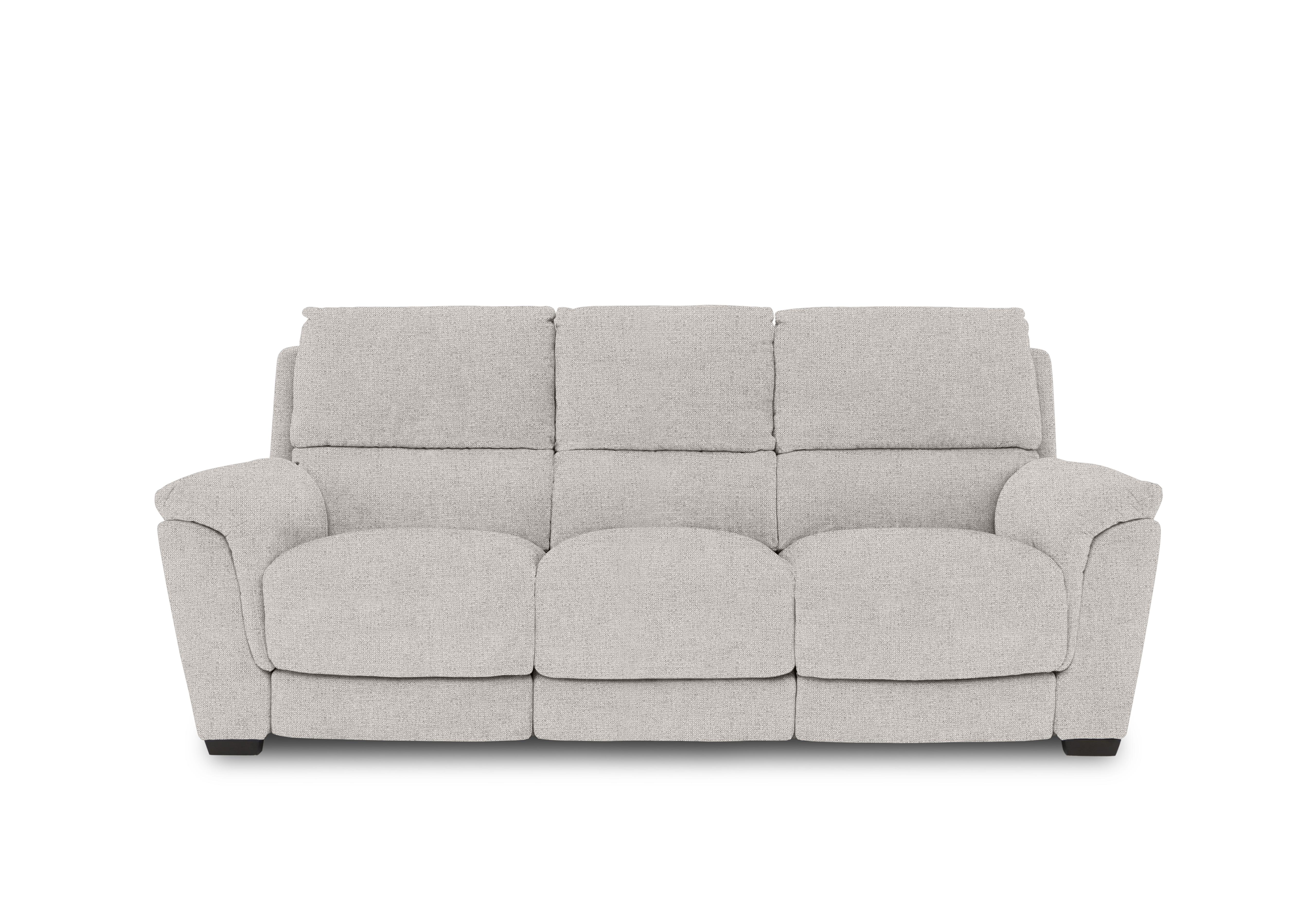 Compact Collection Medio 3 Seater Fabric Sofa in Fab-Mil-R120 Mink on Furniture Village