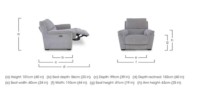 Compact Collection Medio Fabric Chair in  on Furniture Village