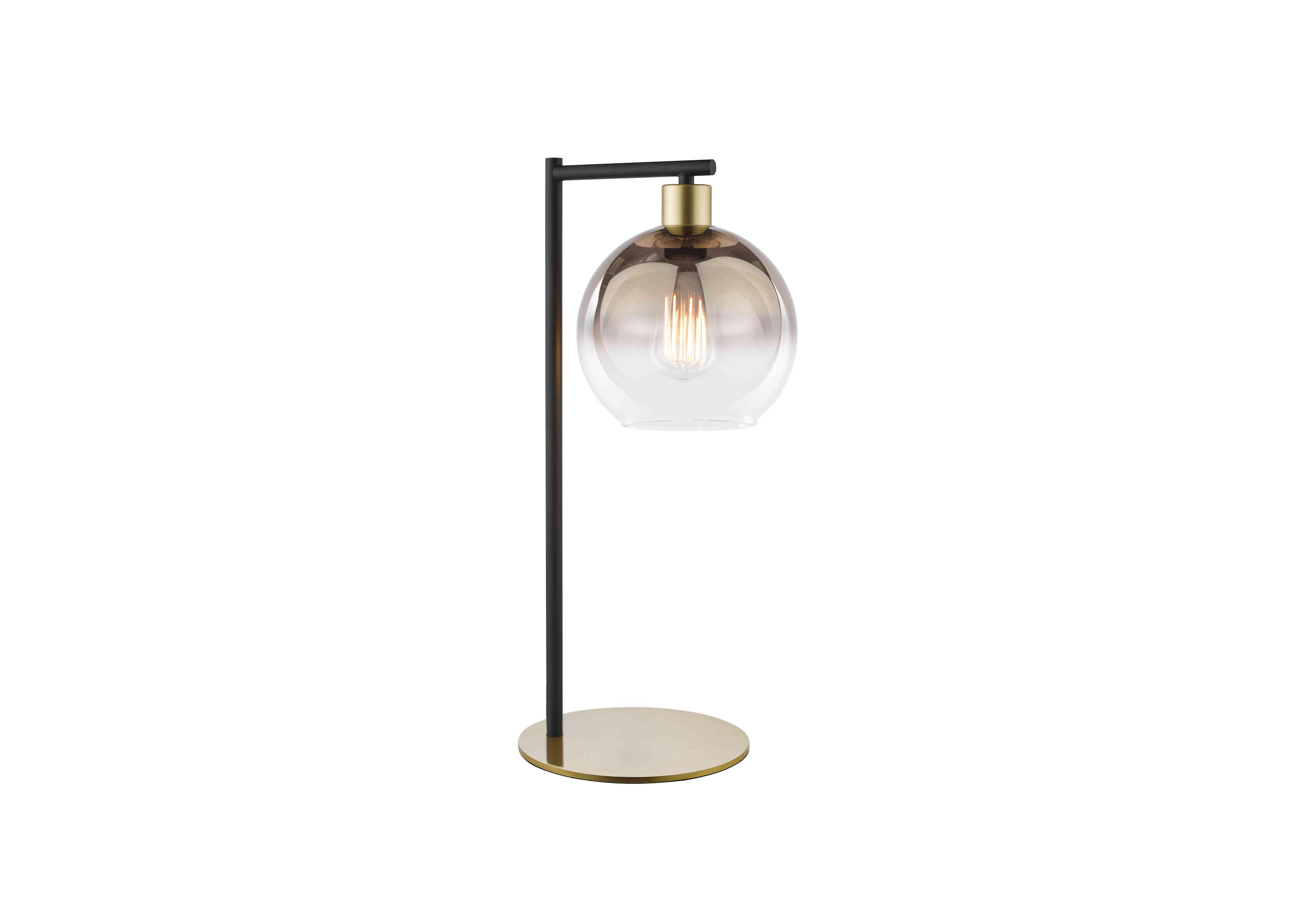 Lycia Table Lamp in Gold on Furniture Village
