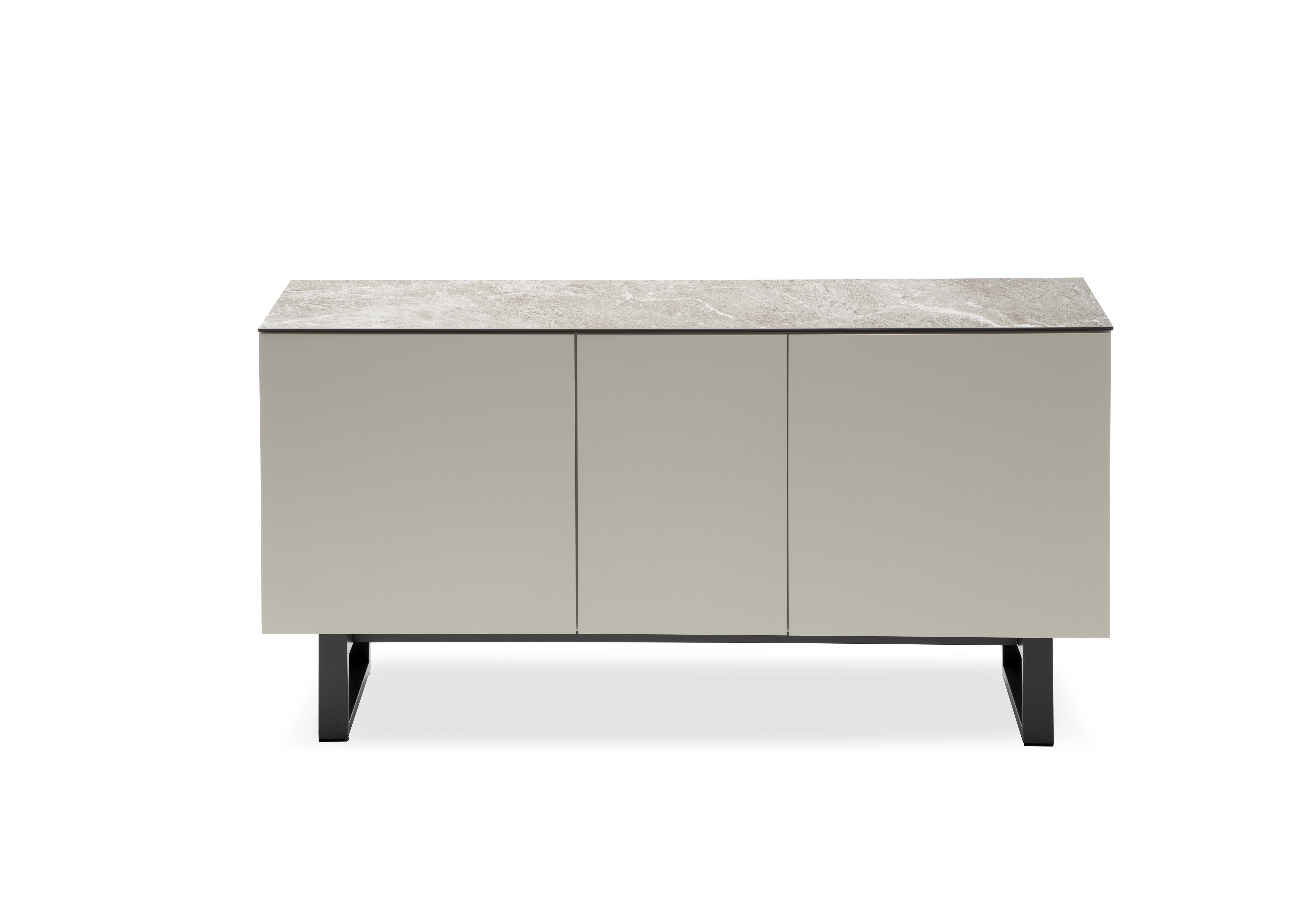Dalia 3 Door Sideboard in Blk-Salt-Arn on Furniture Village