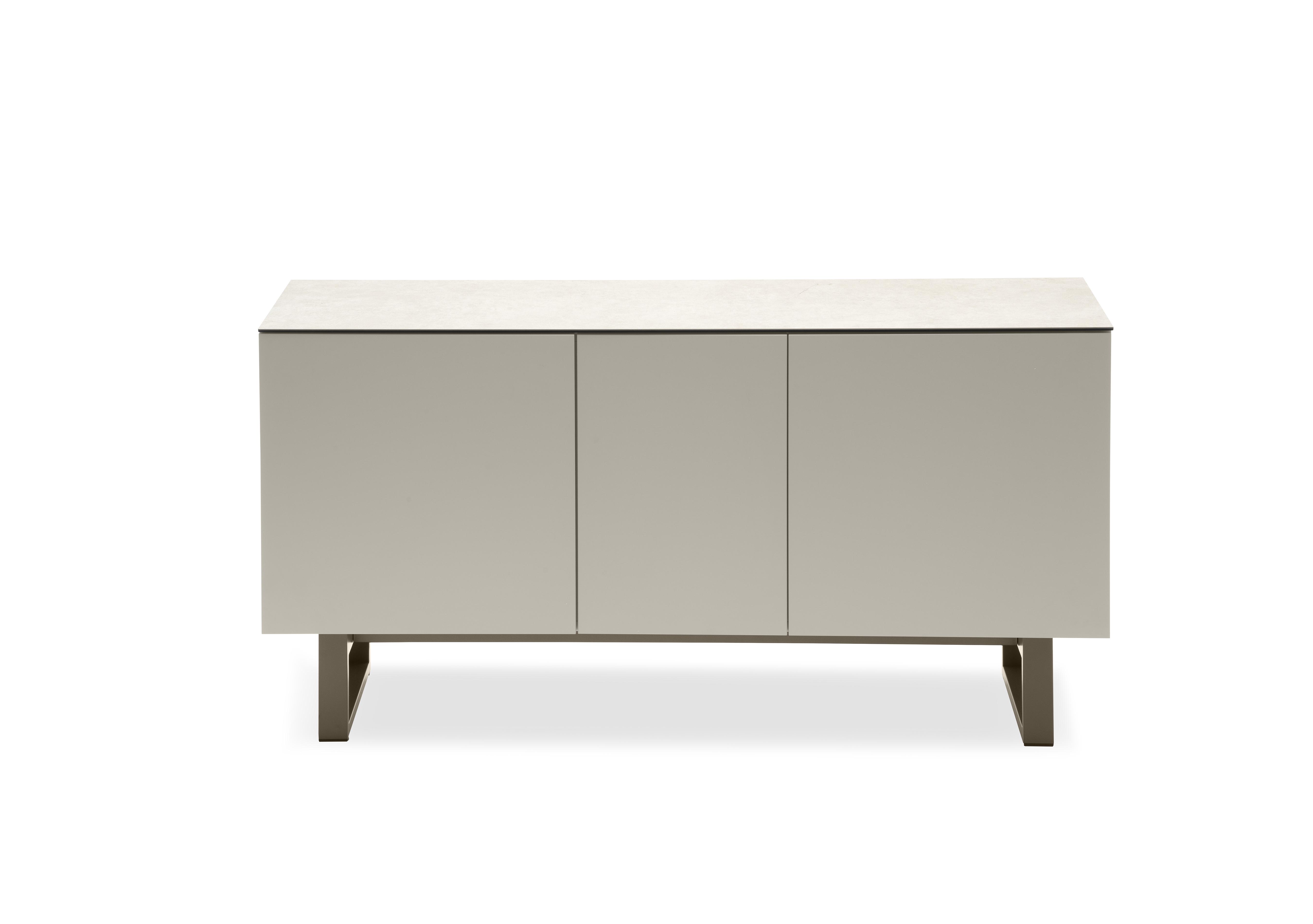 Dalia 3 Door Sideboard in Lva-Salt-Wht on Furniture Village