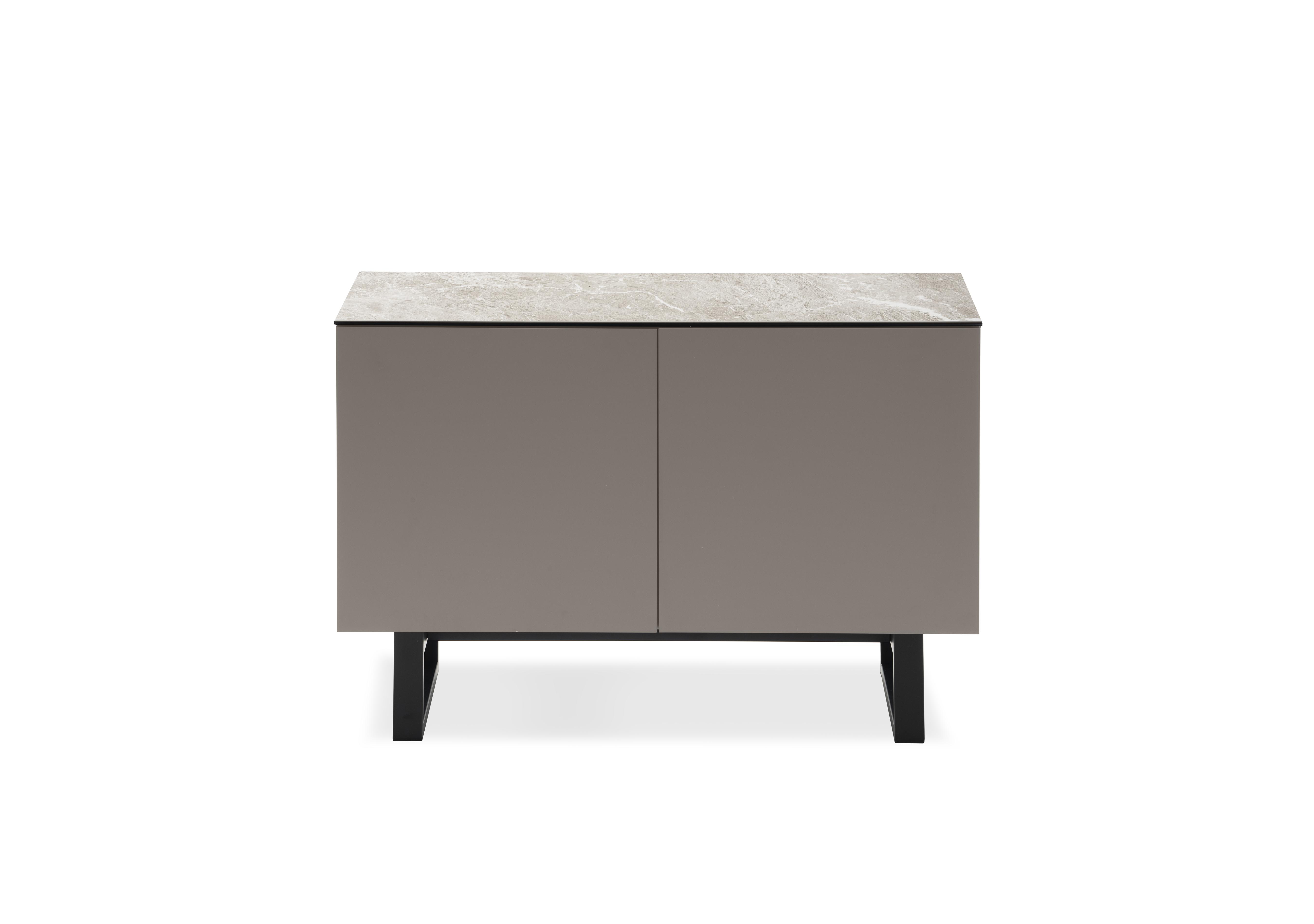 Dalia 2 Door Sideboard in Blk-Pepper-Arn on Furniture Village