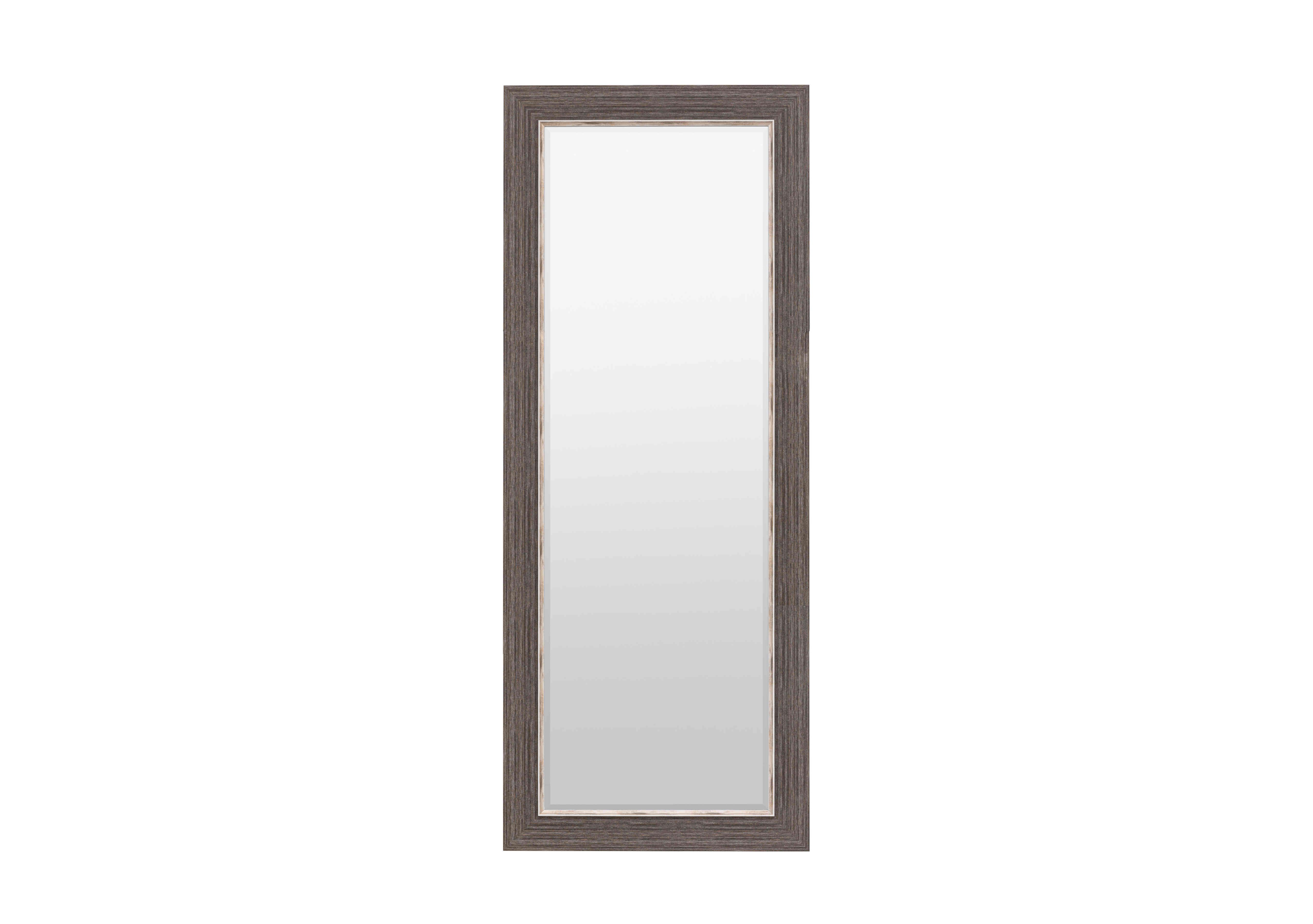 Kanara Leaner Mirror in Pewter on Furniture Village