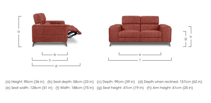 Action Fabric 2 Seater Sofa in  on Furniture Village