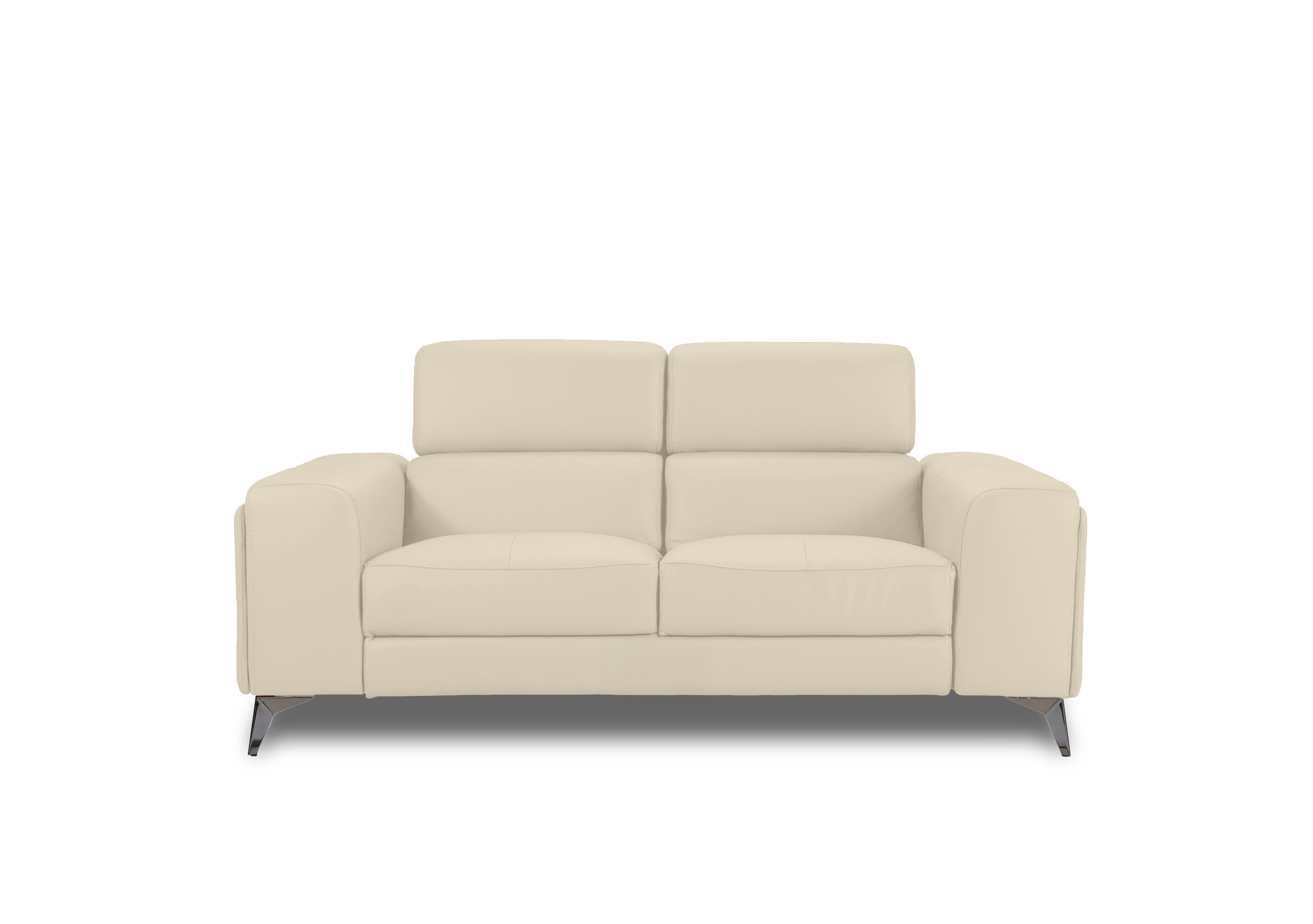 Action Leather 2 Seater Sofa in Stone Lx-6407 on Furniture Village