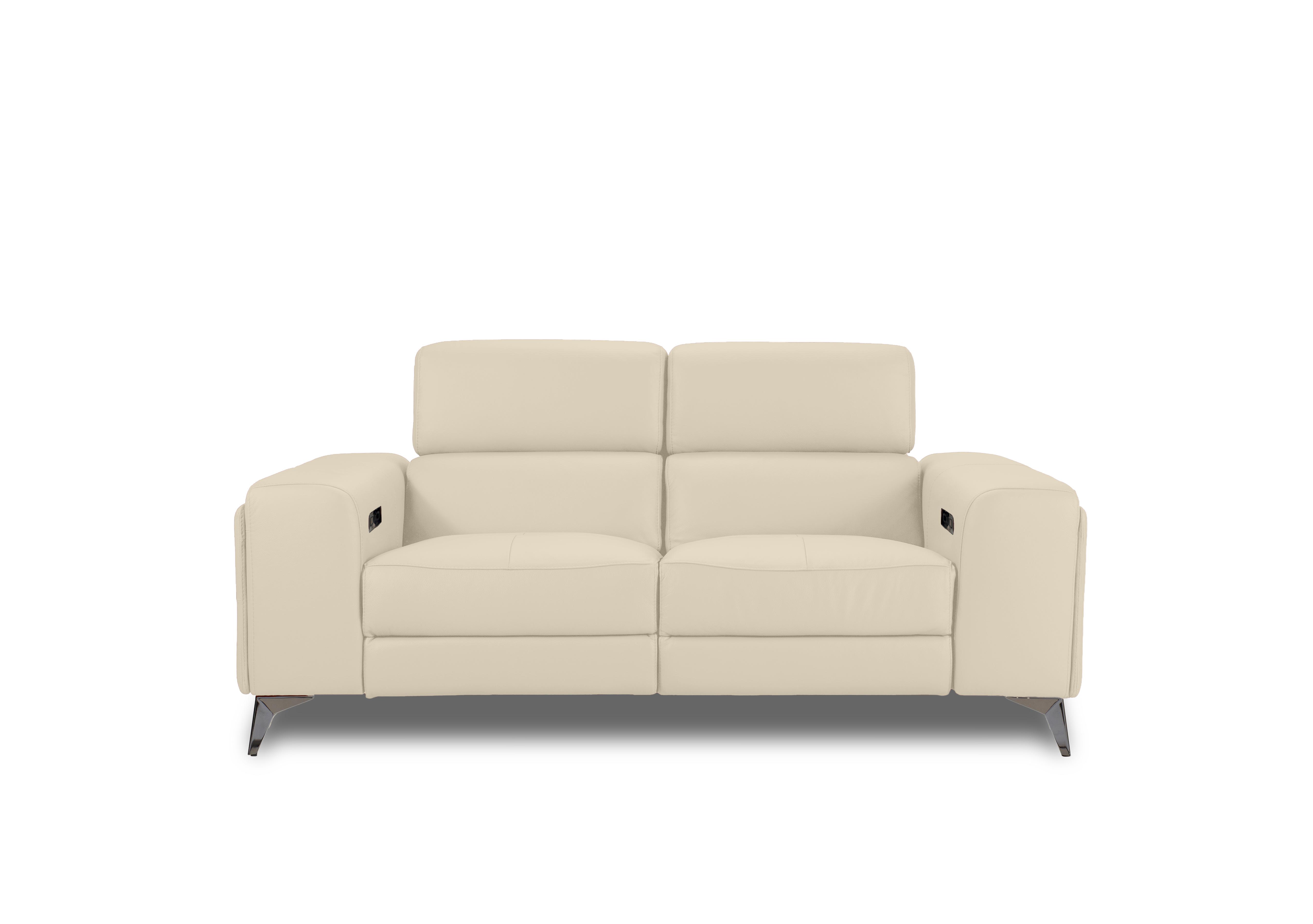 Action Leather 2 Seater Sofa in Stone Lx-6407 on Furniture Village