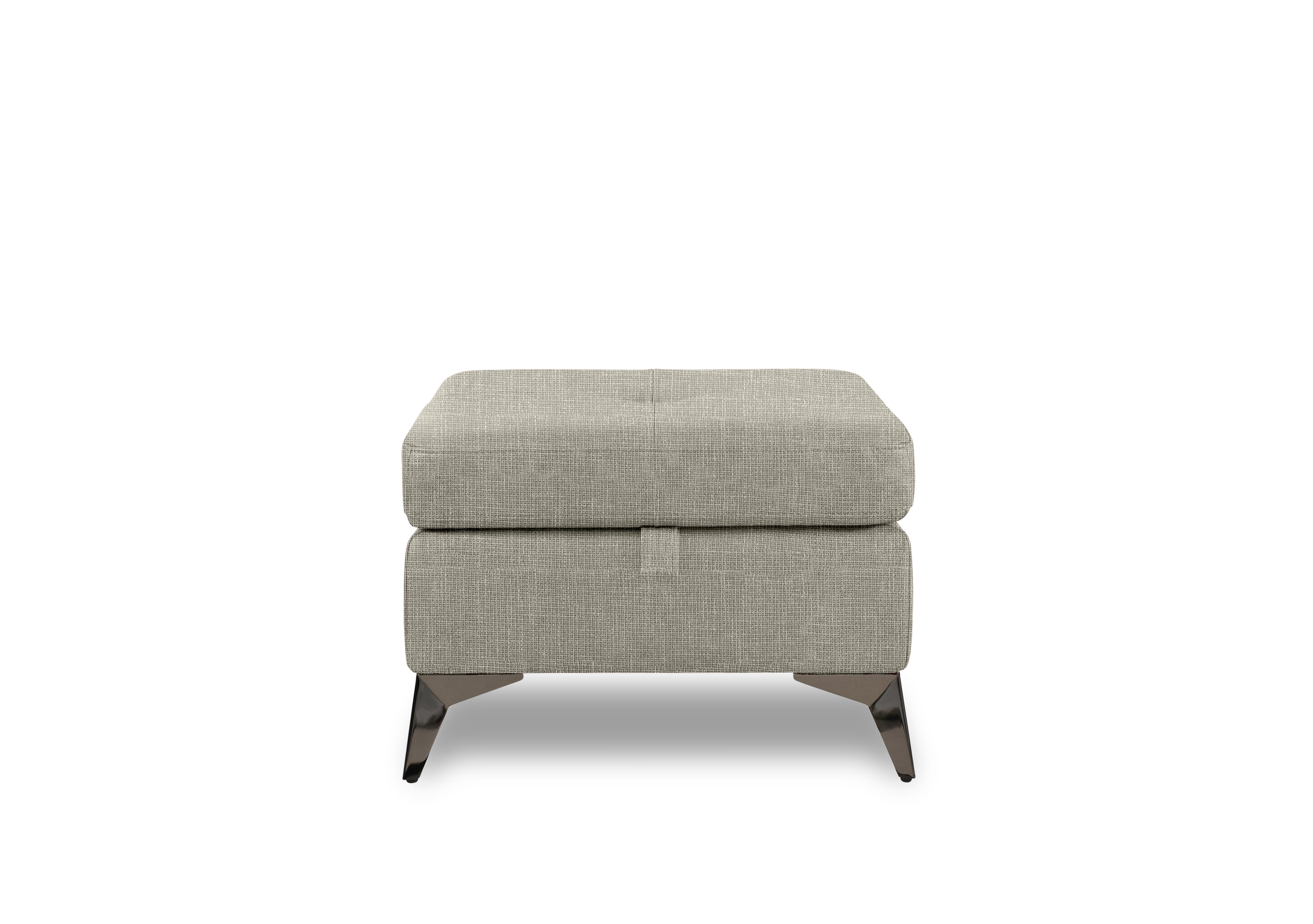 Action Fabric Storage Footstool in Halifax Sand Hf-0103 on Furniture Village