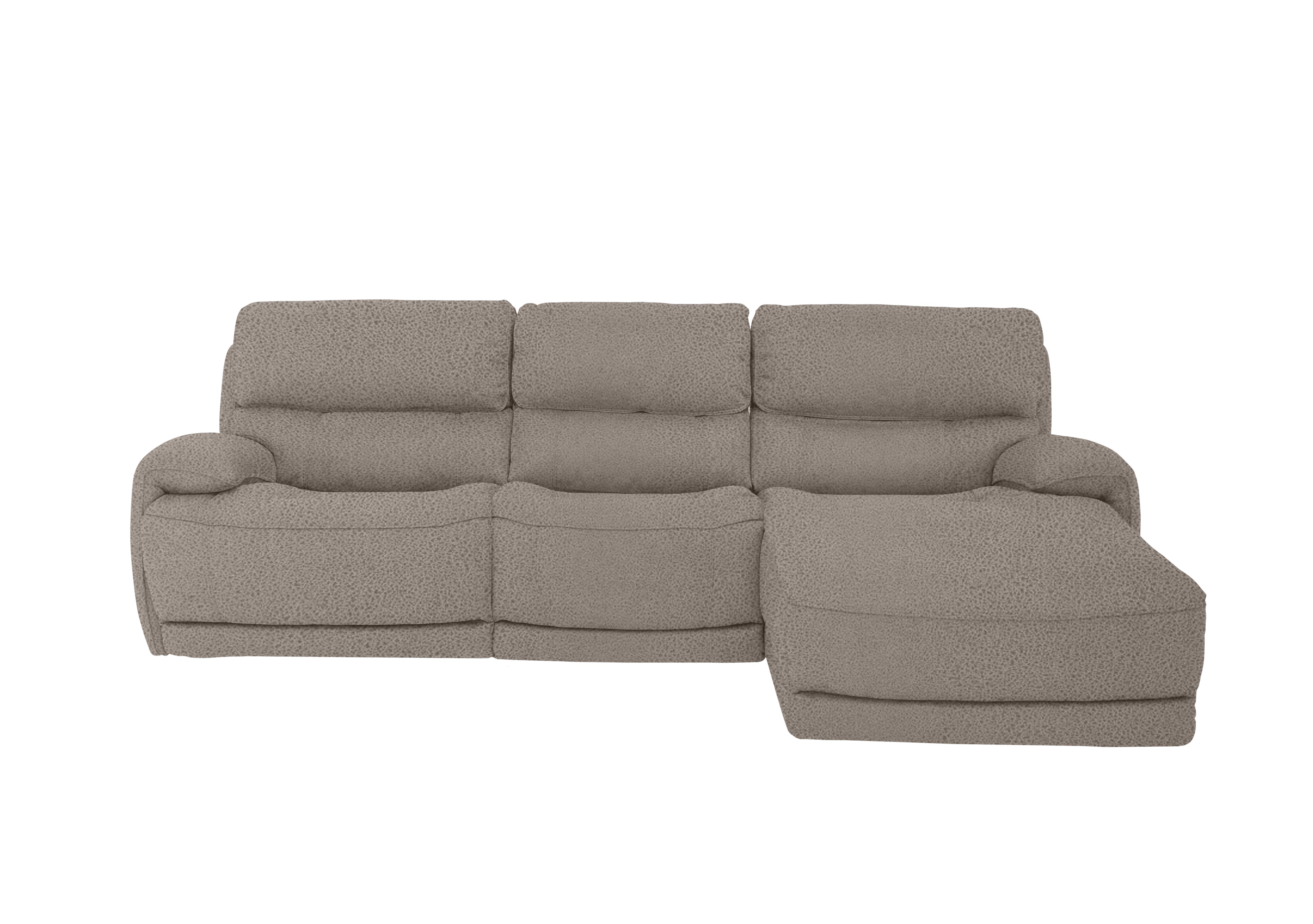Link Fabric Power Recliner Corner Chaise Sofa with Power Headrests in Bfa-Blj-R946 Silver on Furniture Village
