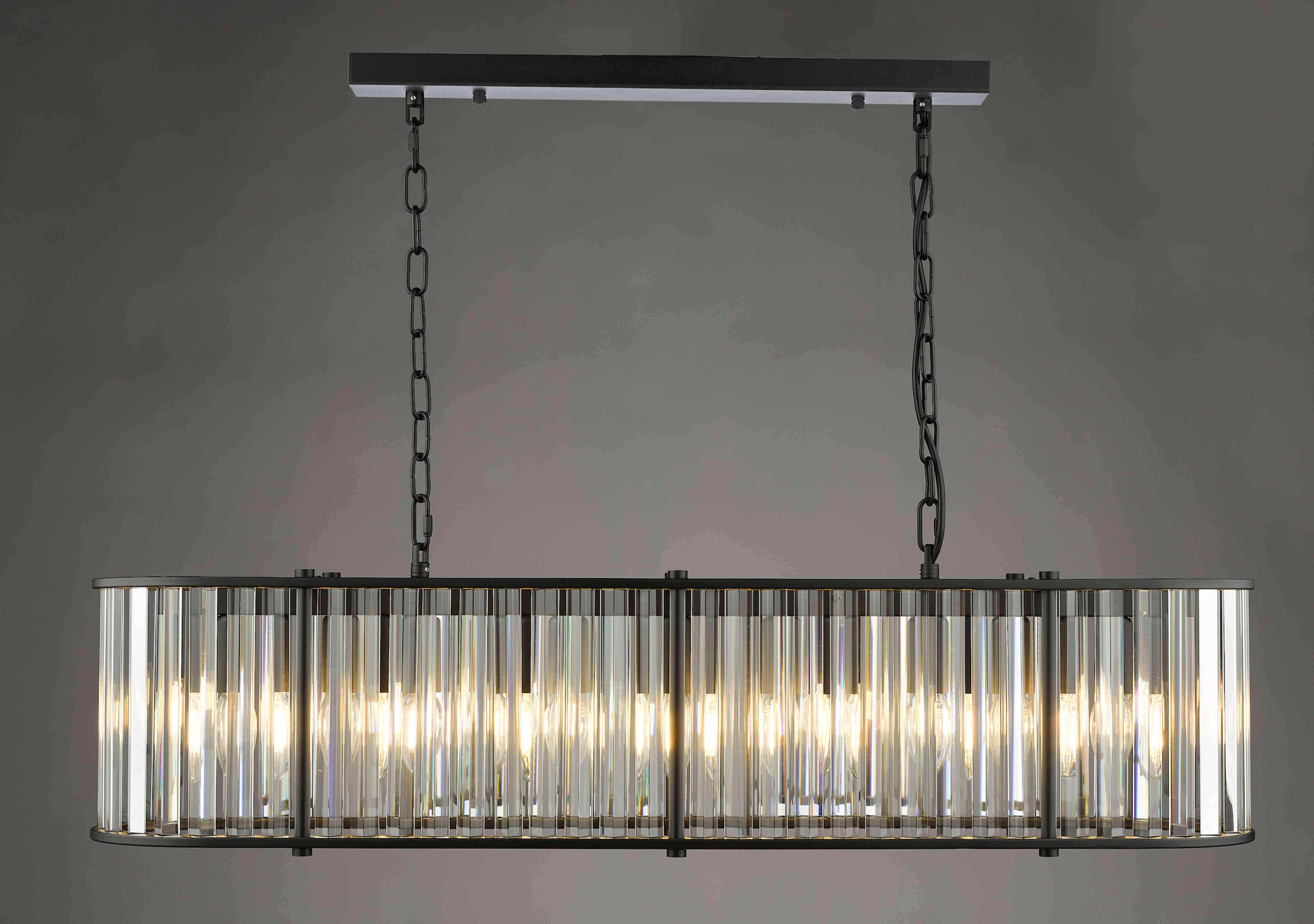 Kira 7 Light Bar Pendant in  on Furniture Village