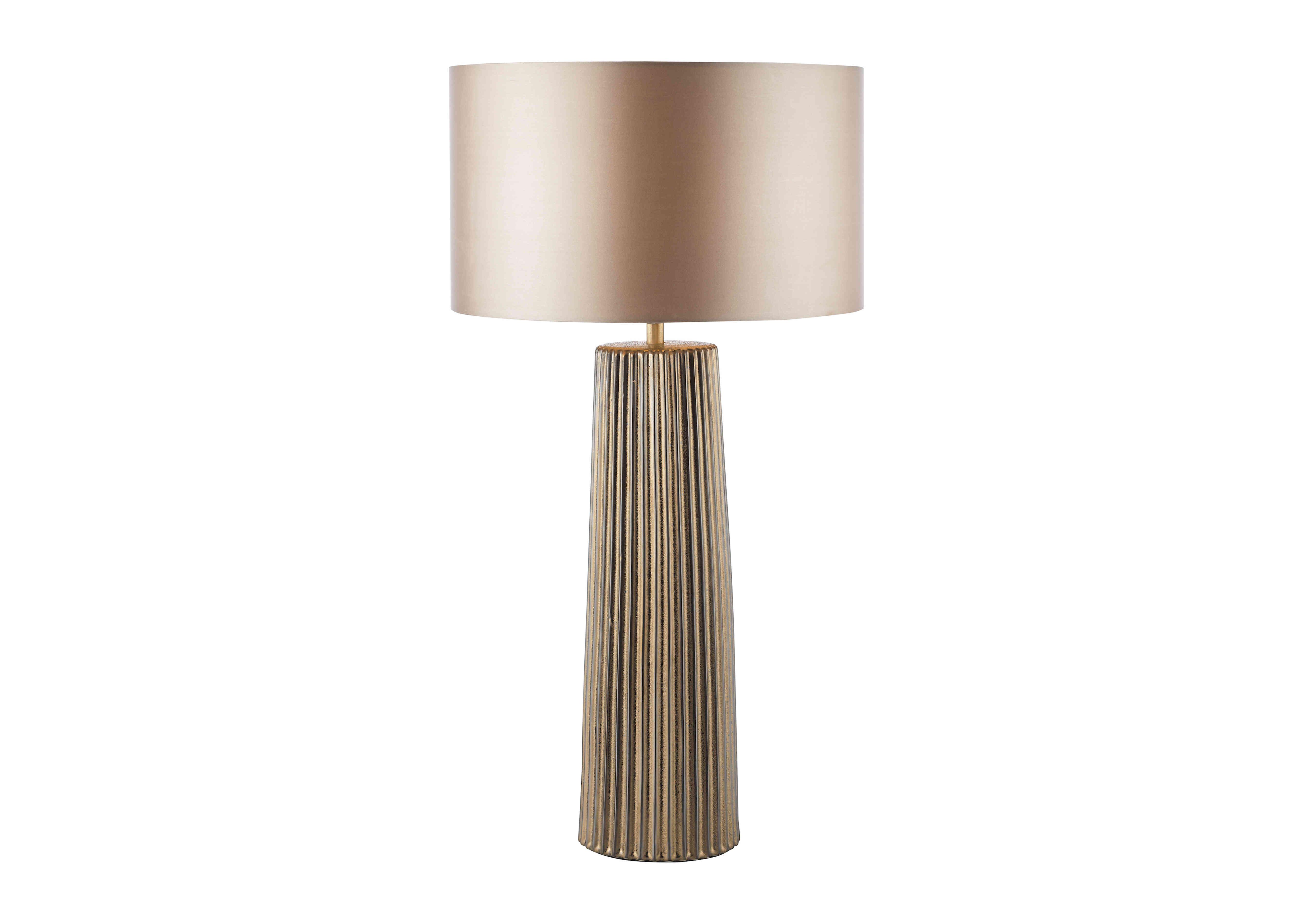 Malachi Table Lamp in Bronze on Furniture Village