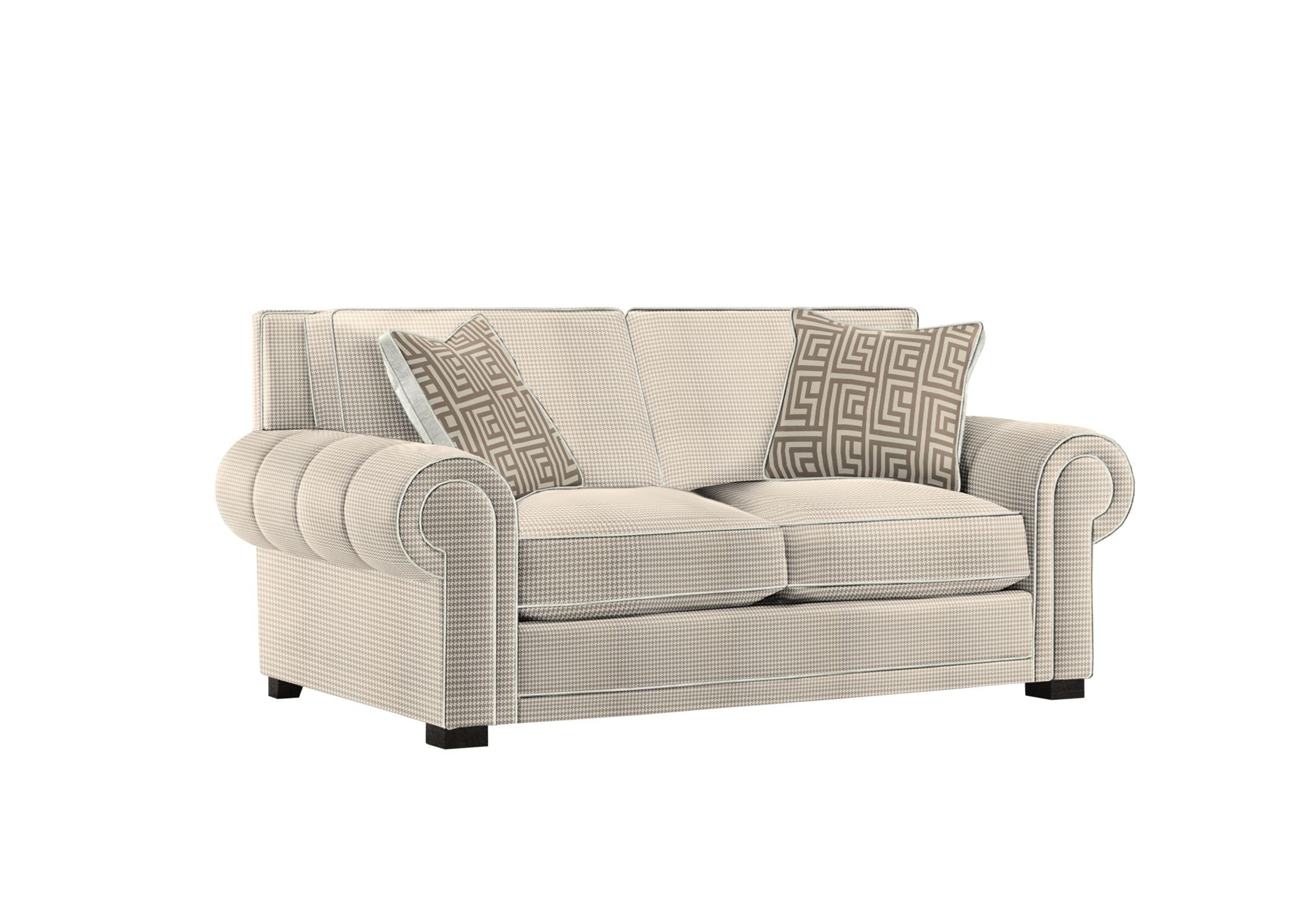 Ambassador Medium 2 Seater Classic Back Sofa in Allure Truffle Eby Ft on Furniture Village