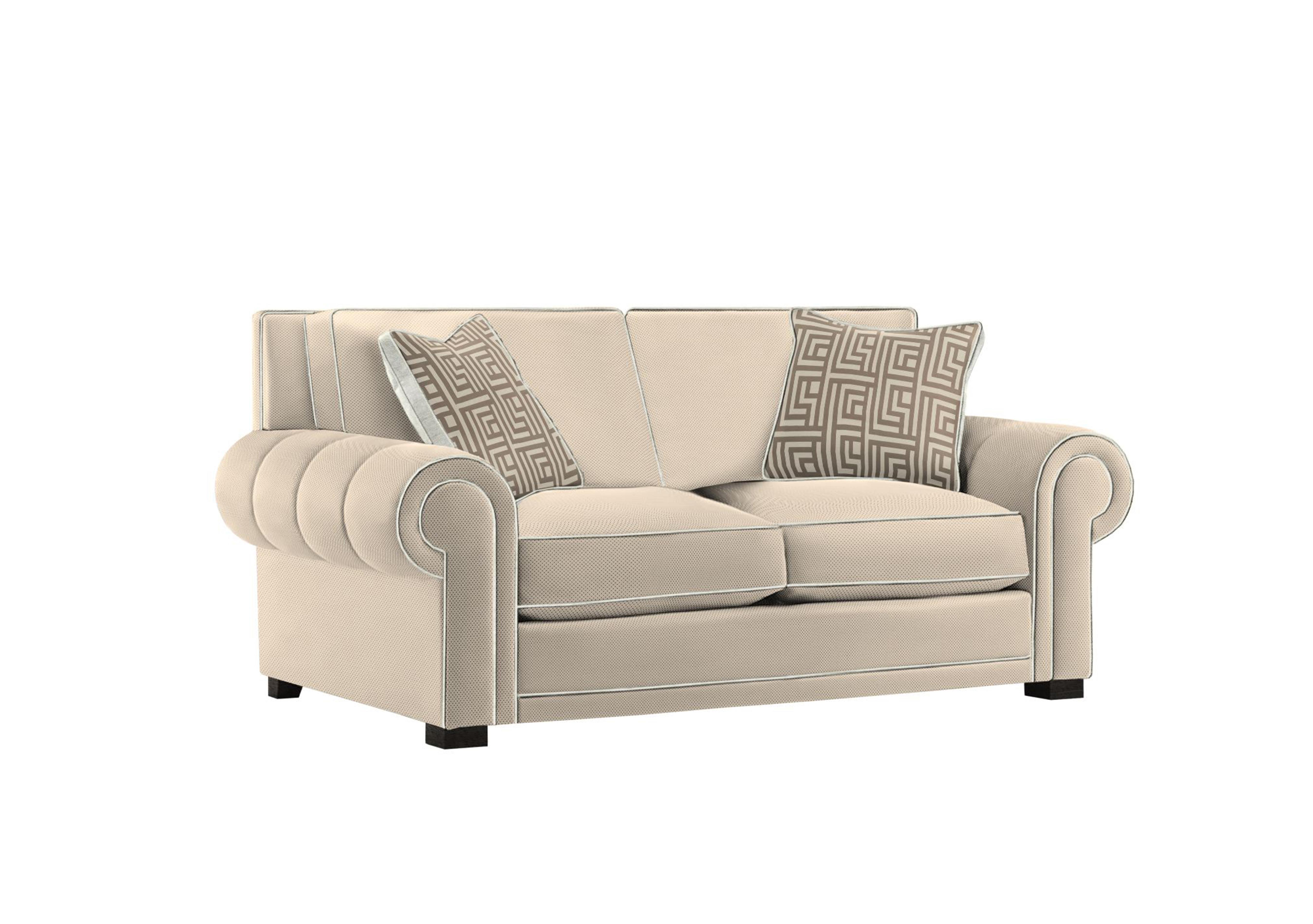 Ambassador Medium 2 Seater Classic Back Sofa in Cristalle Truffle Eby Ft on Furniture Village