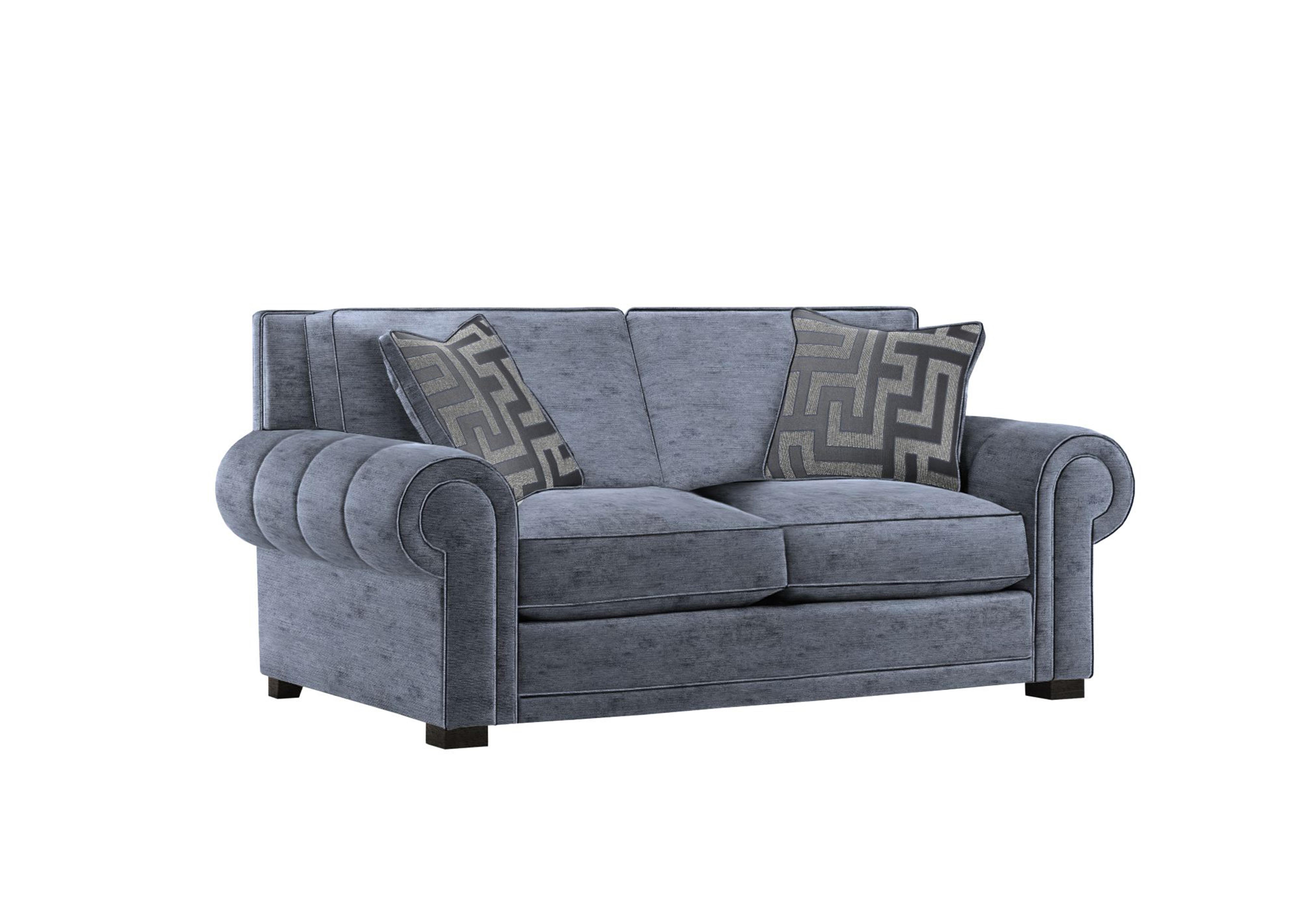 Ambassador Medium 2 Seater Classic Back Sofa in Monarch Anthracite Eby Ft on Furniture Village