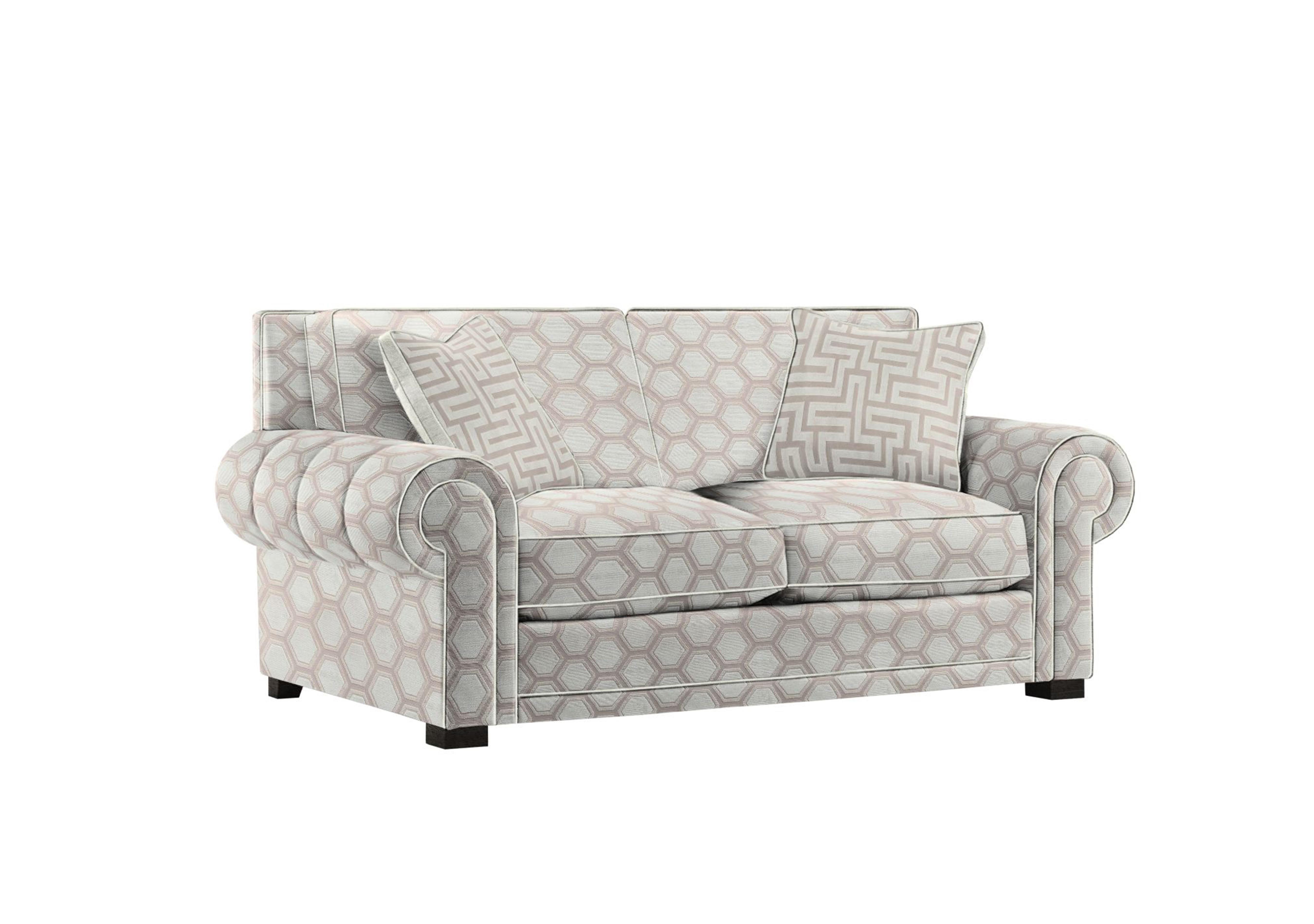 Ambassador Medium 2 Seater Classic Back Sofa in Ophelia Ivory- Ivory Eby Ft on Furniture Village